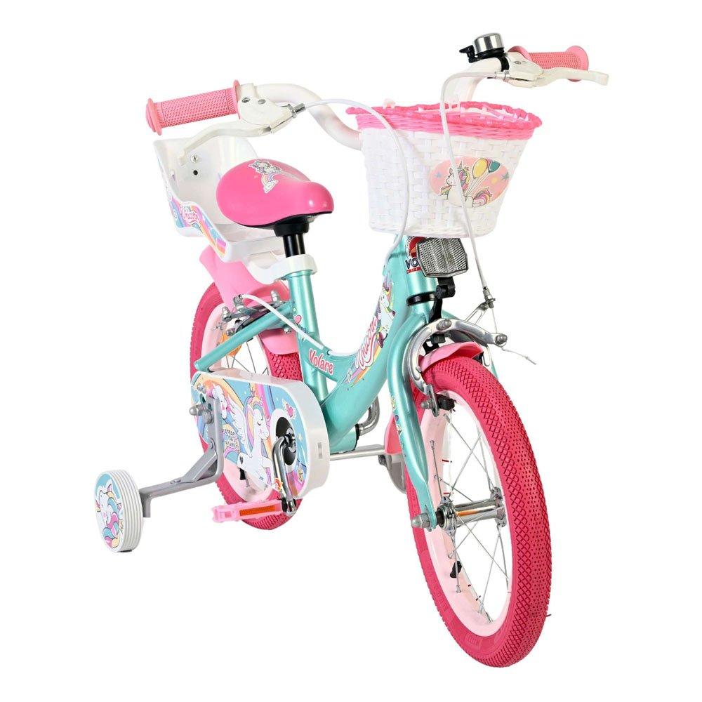 Green - Volare - Unicorn Green 14 Bike - 2