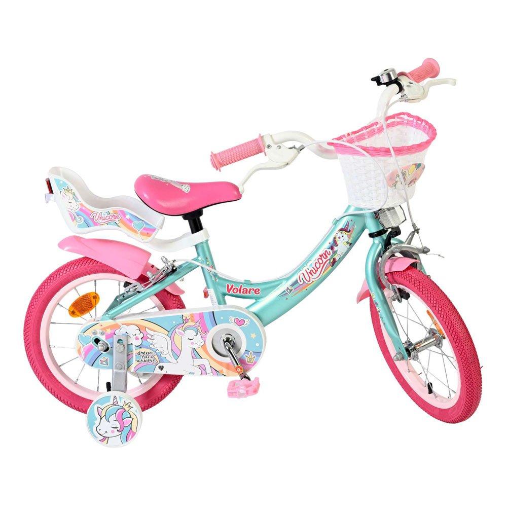 Green - Volare - Unicorn Green 14 Bike - 4