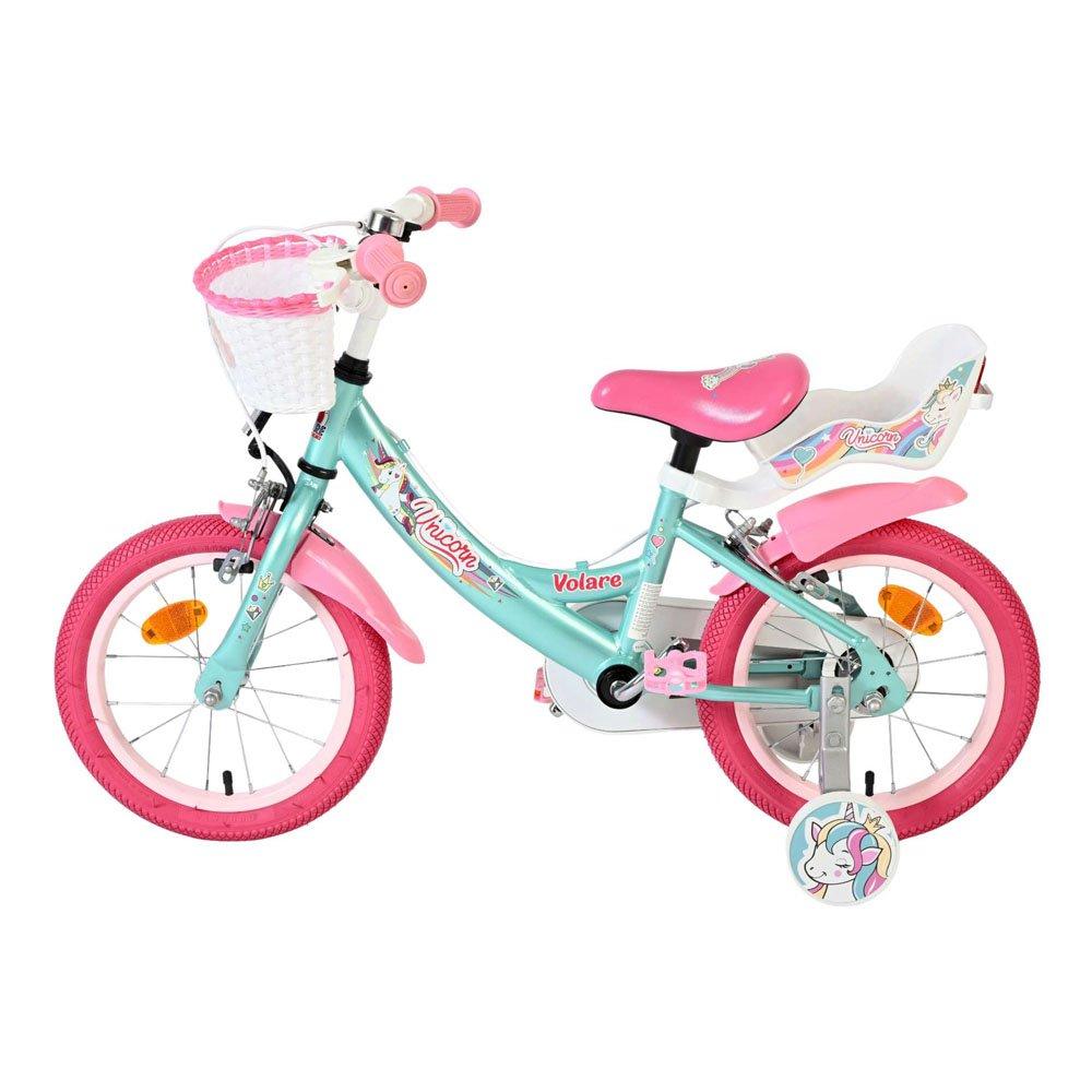 Green - Volare - Unicorn Green 14 Bike - 5