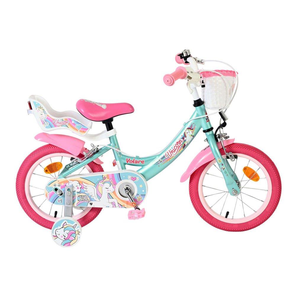 Green - Volare - Unicorn Green 14 Bike - 6
