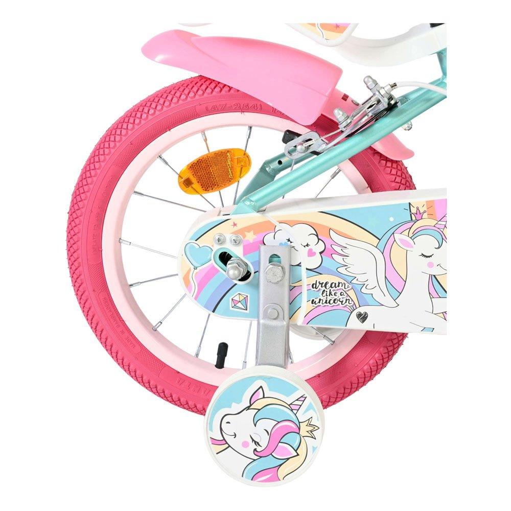 Green - Volare - Unicorn Green 14 Bike - 7