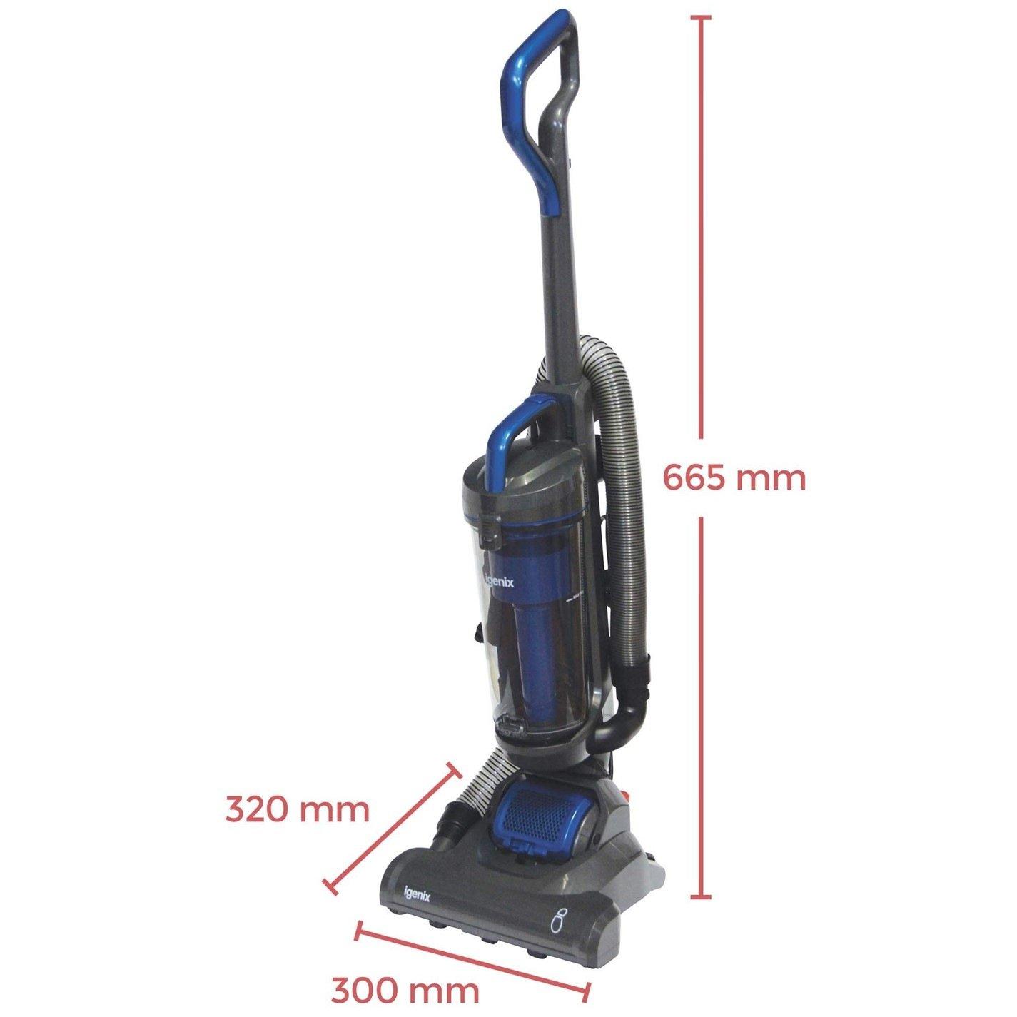 Igenix  Ig2430 400W Bagless Upright Vacuum Cleaner - Grey - 66.5x30x32