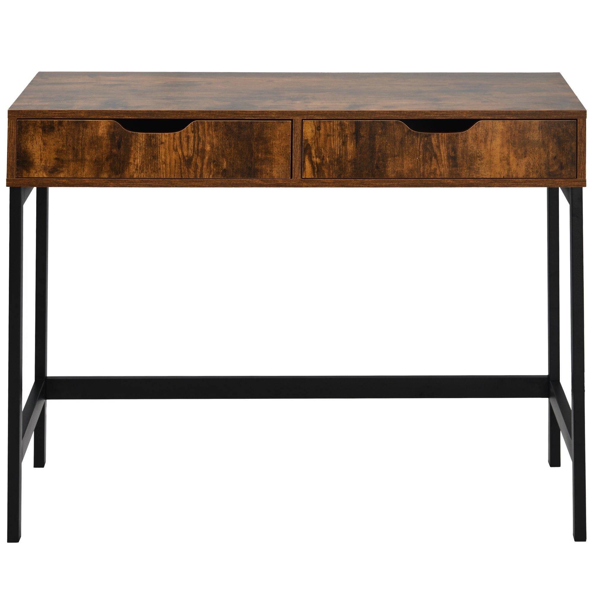 Brown - Urban Meuble - Modern Style Wooden Dressing Table - 6