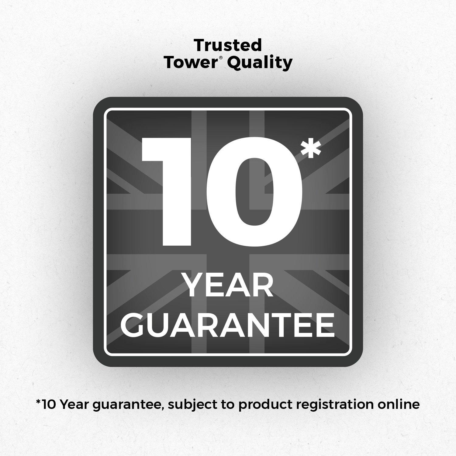 Stainless Steel - Tower - Express 7 Litre Stainless Steel Pressure Cooker - 9