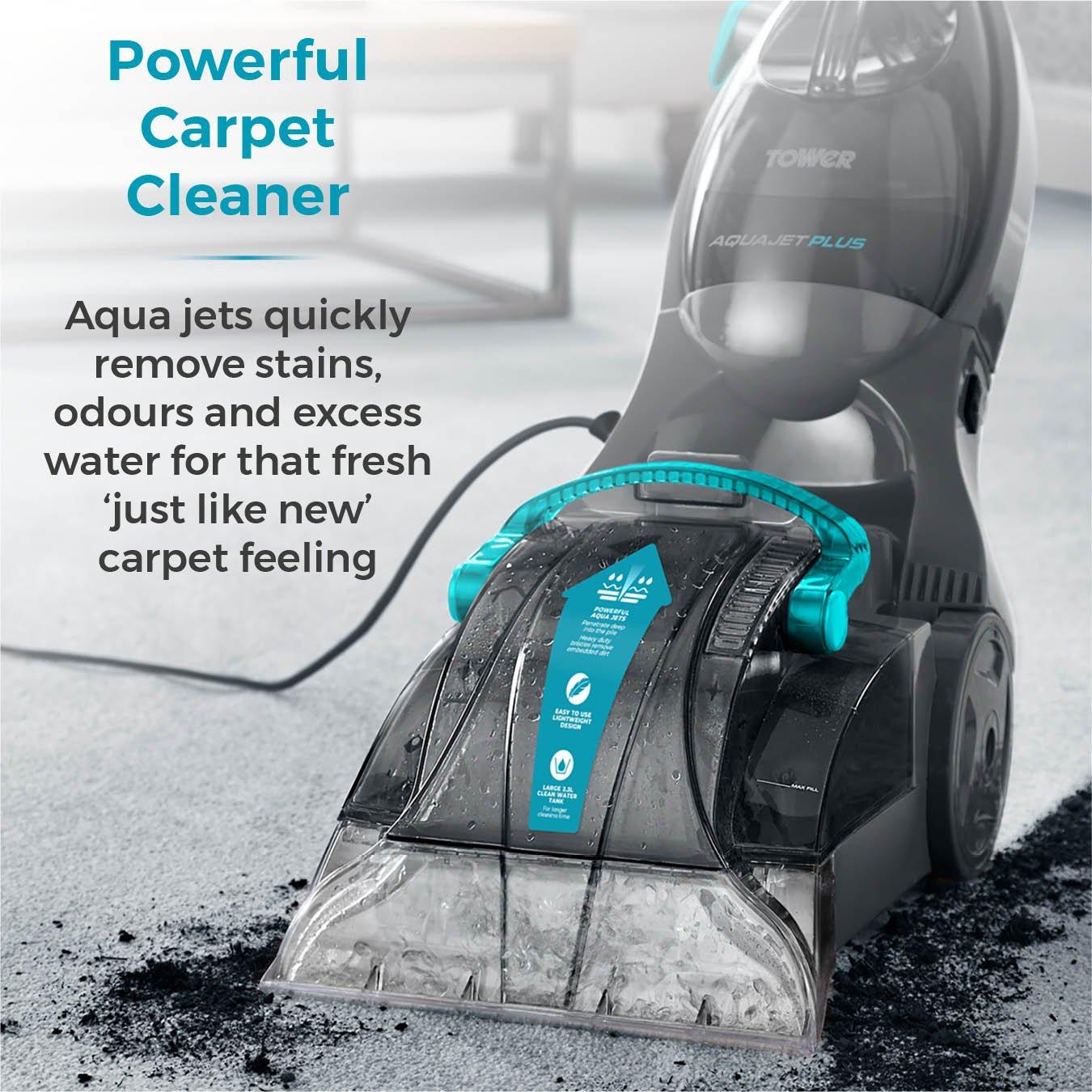 Blue - Tower - Aquajetplus Carpet Washer - 3