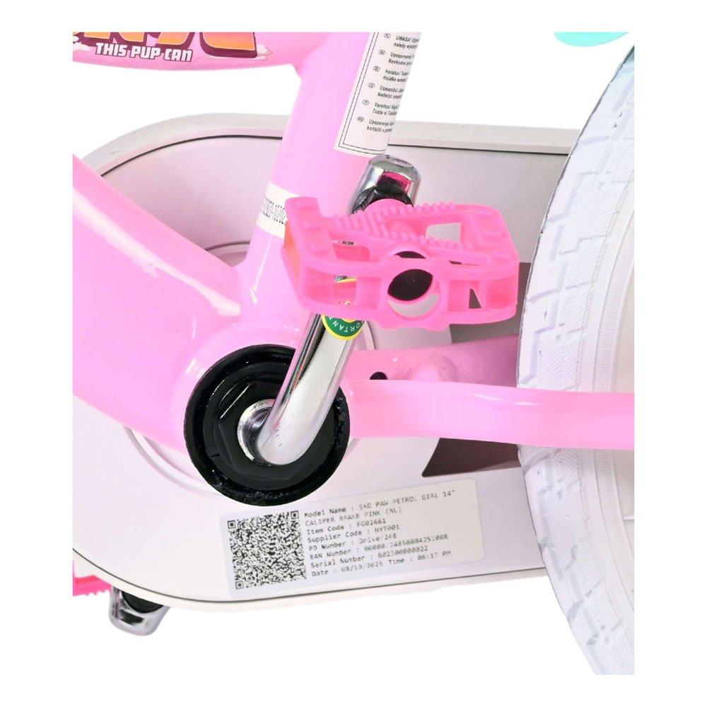 Pink - Paw Patrol - 14 Girl Childrens Bike - 9