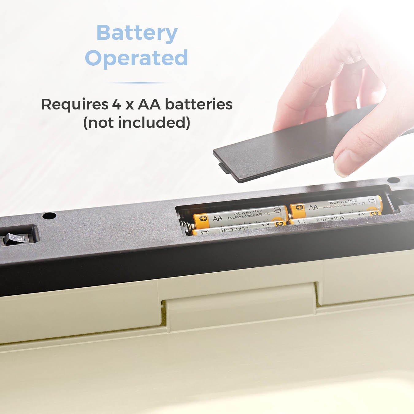 Cream - Tower - 50L Rectangular Sensor Bin Cream - 6