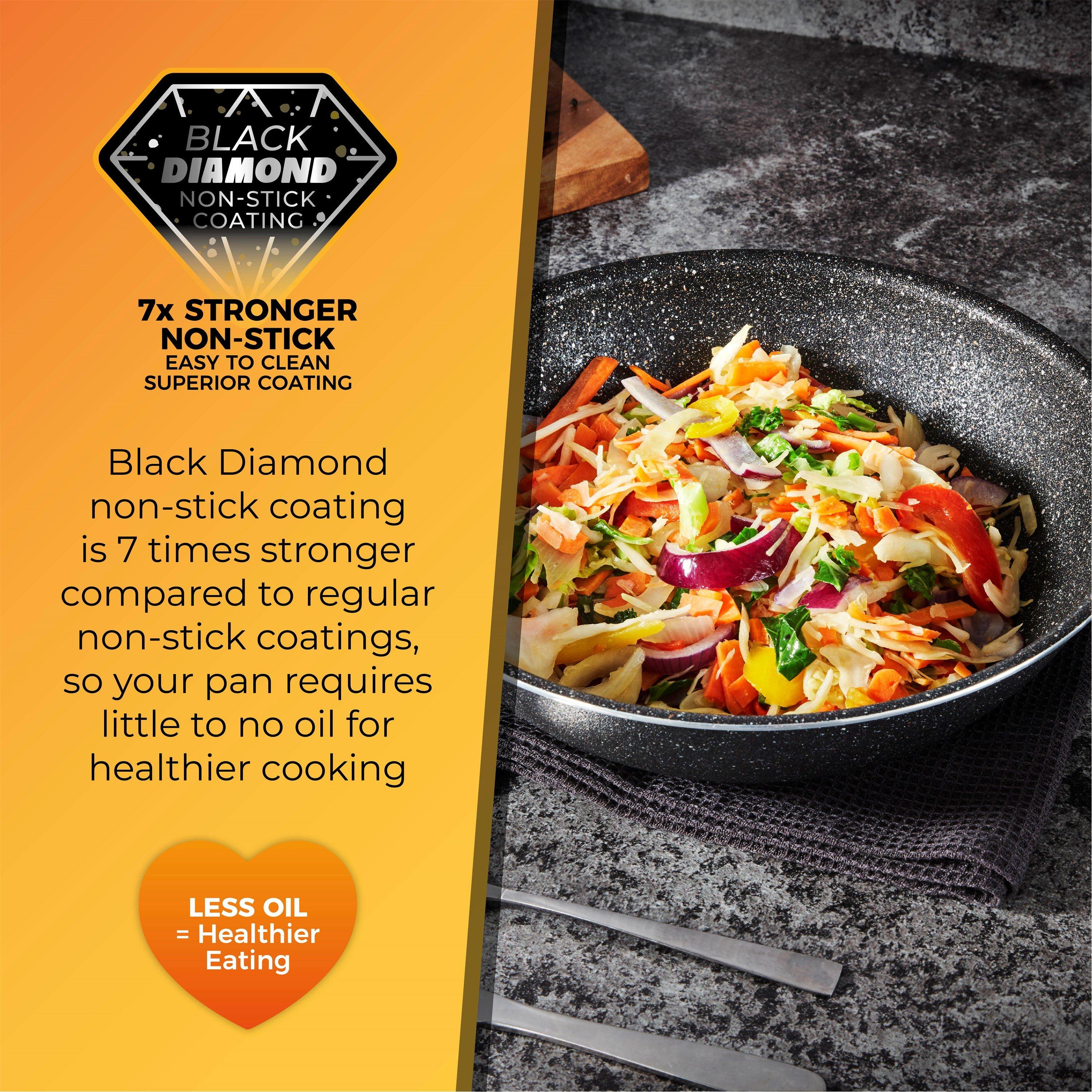 Black - Tower - Freedom Precision 13 Piece Cookware Set - 4