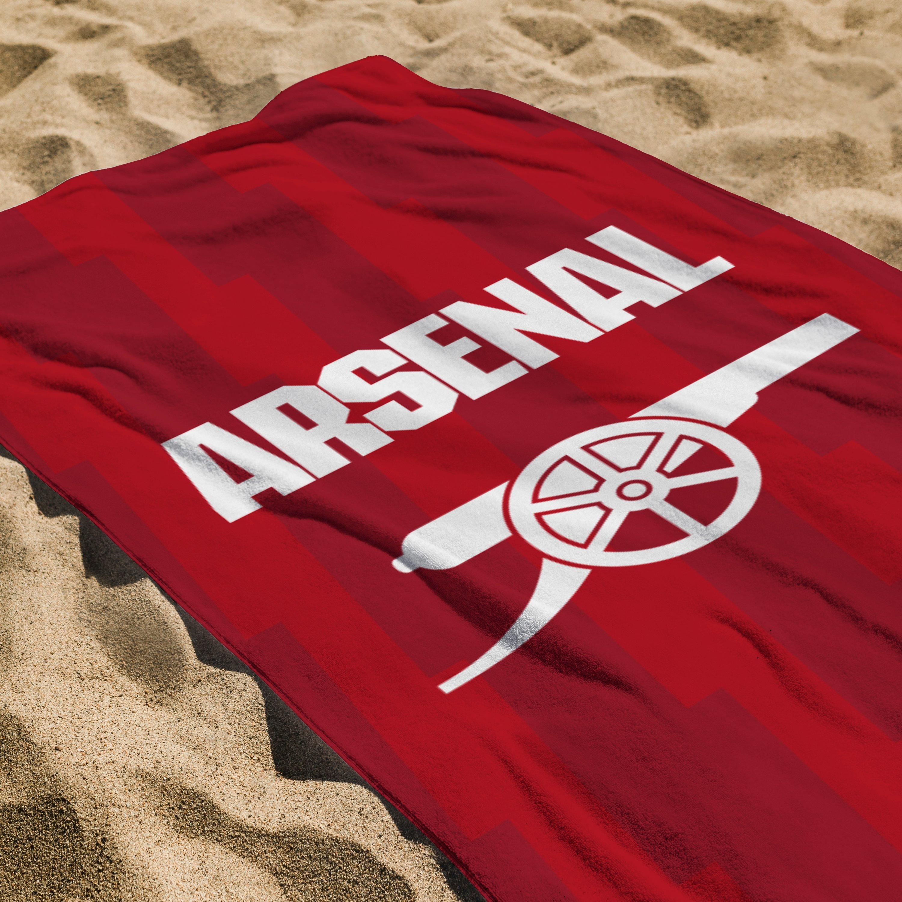 Multicolour - Arsenal FC - Arsenal Lightning Cotton Towel - 2