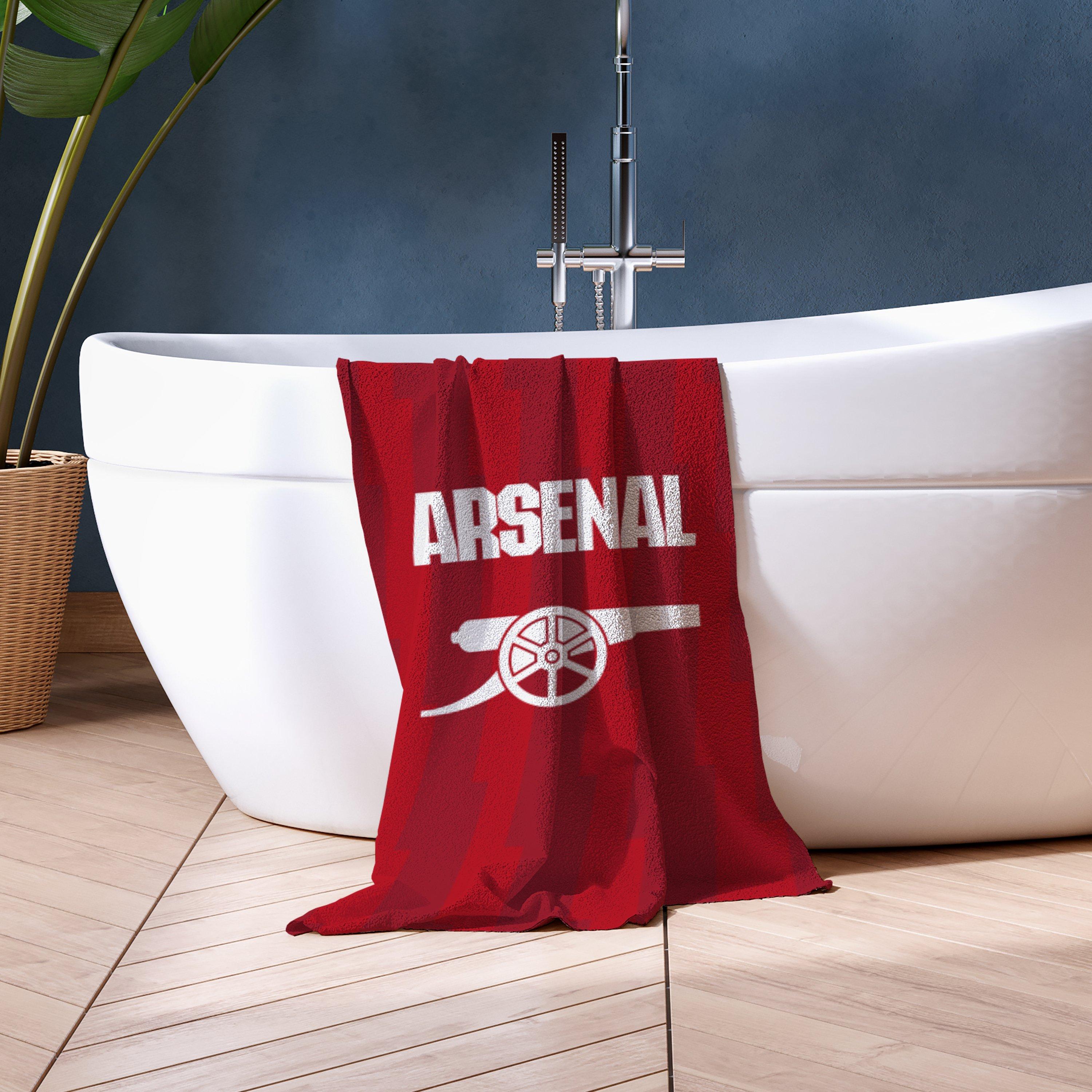 Multicolour - Arsenal FC - Arsenal Lightning Cotton Towel - 3