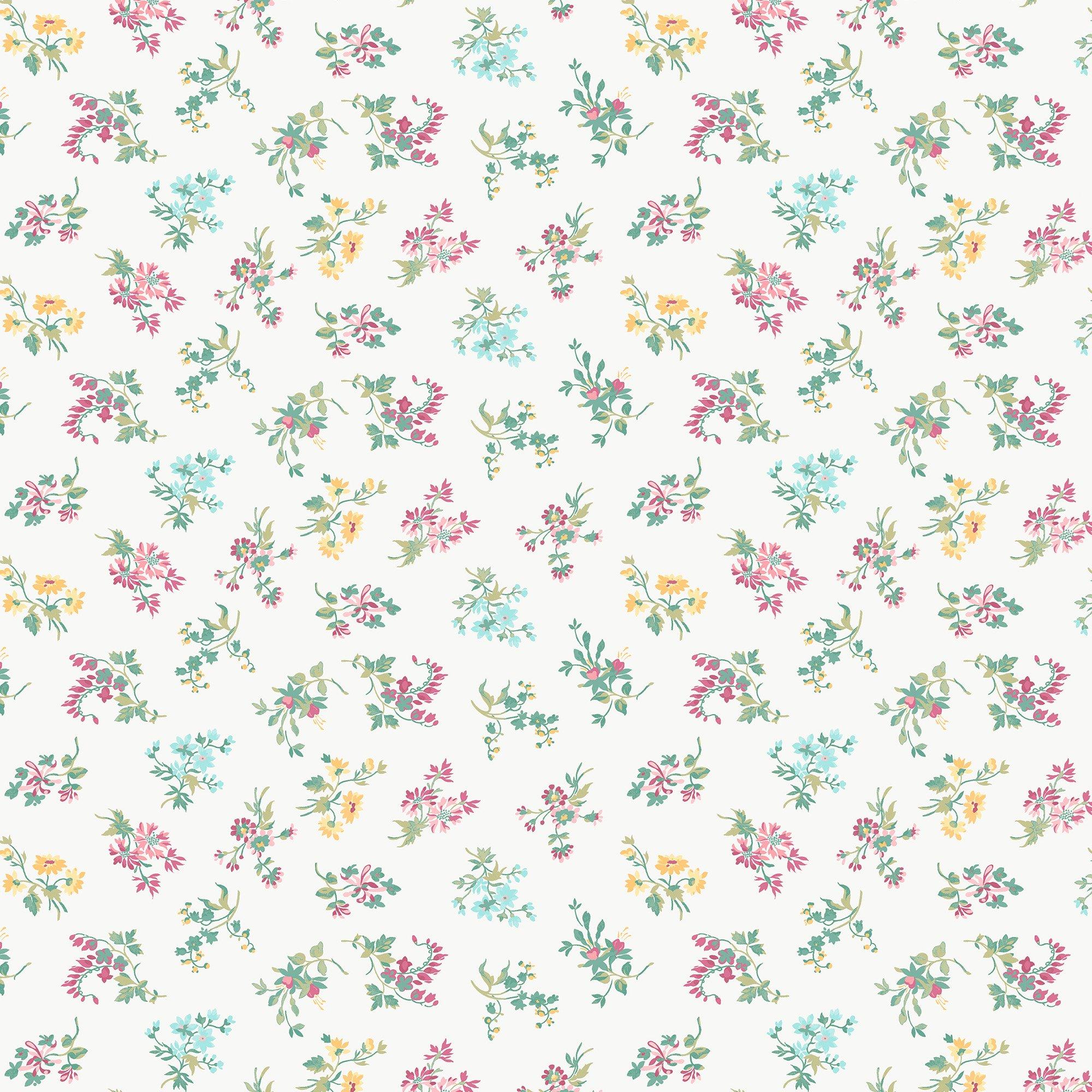 Cream - Laura Ashley - Laura Ashley Keeleigh Posy Multi Wallpaper - 2