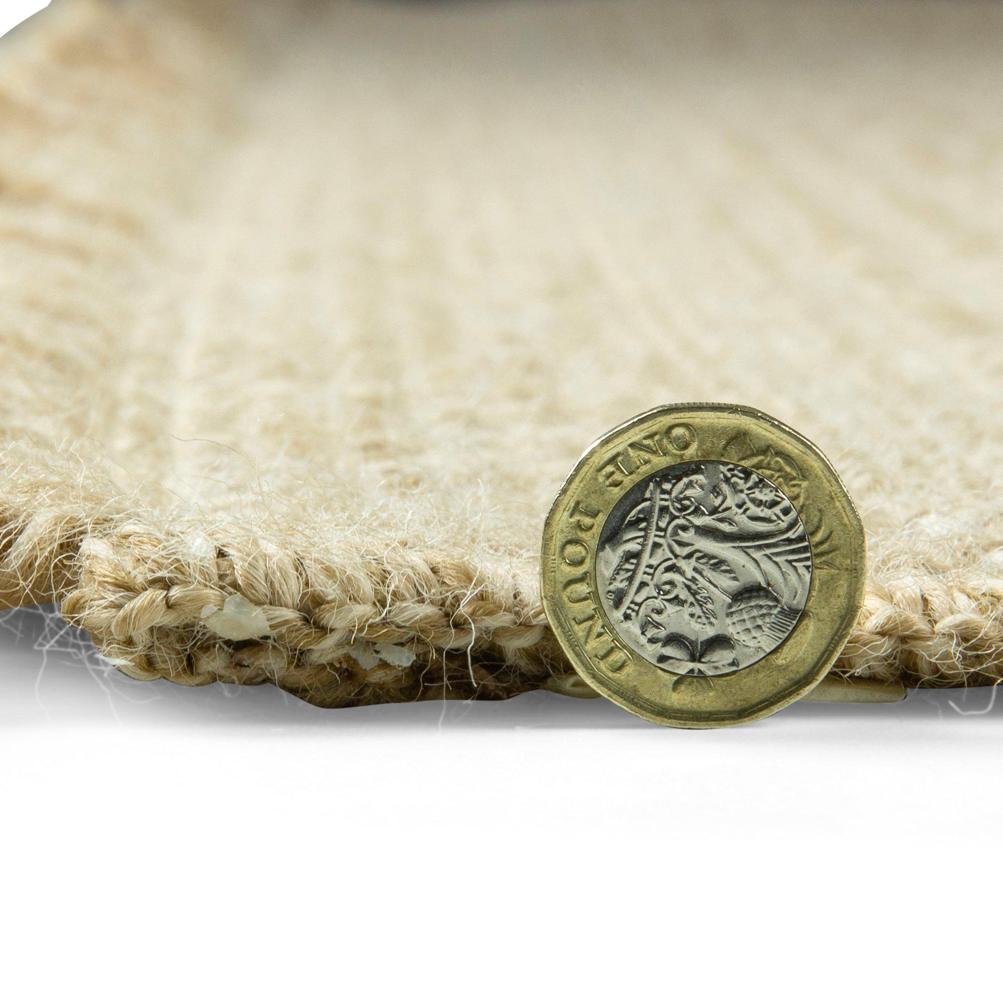 Neutral - Arthouse - Jute Effect Weave 60 x 230cm Runner - 3