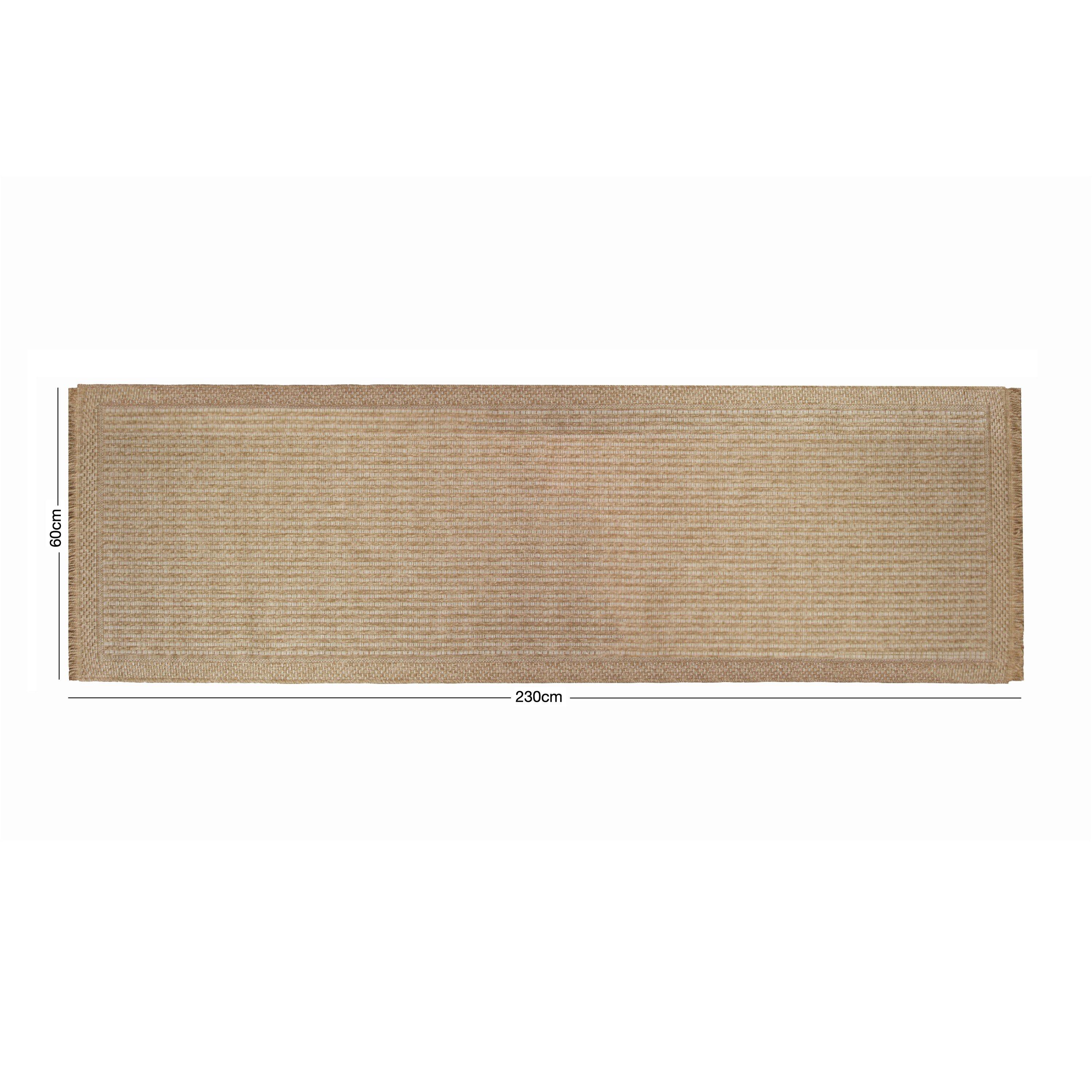 Neutral - Arthouse - Jute Effect Weave 60 x 230cm Runner - 5