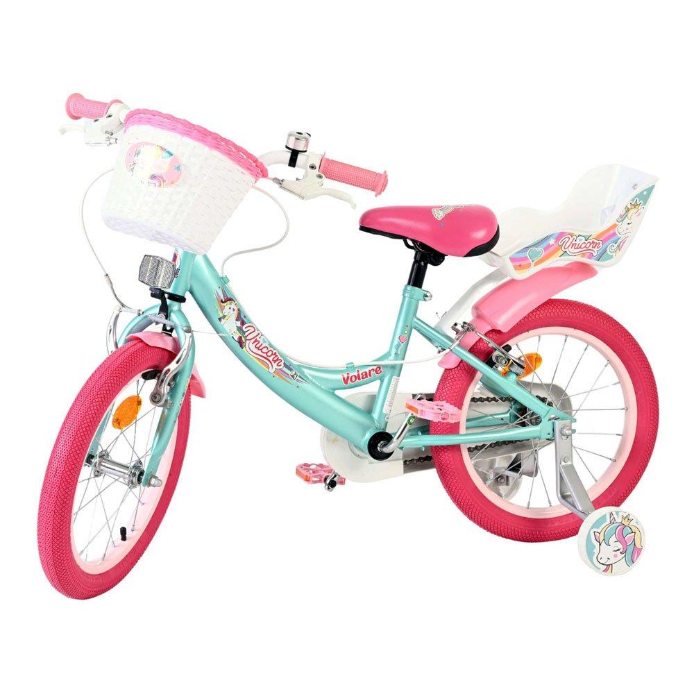 Green - Volare - Unicorn Green 16 Bike - 1