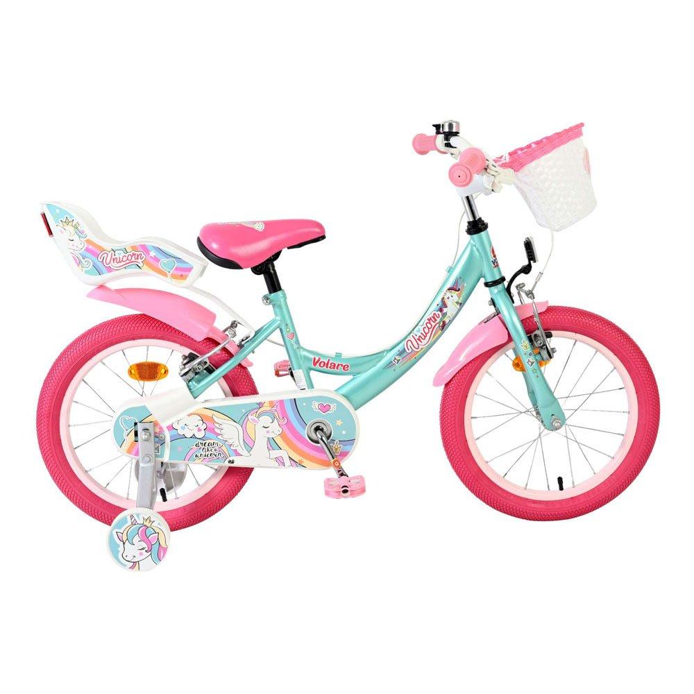 Green - Volare - Unicorn Green 16 Bike - 6