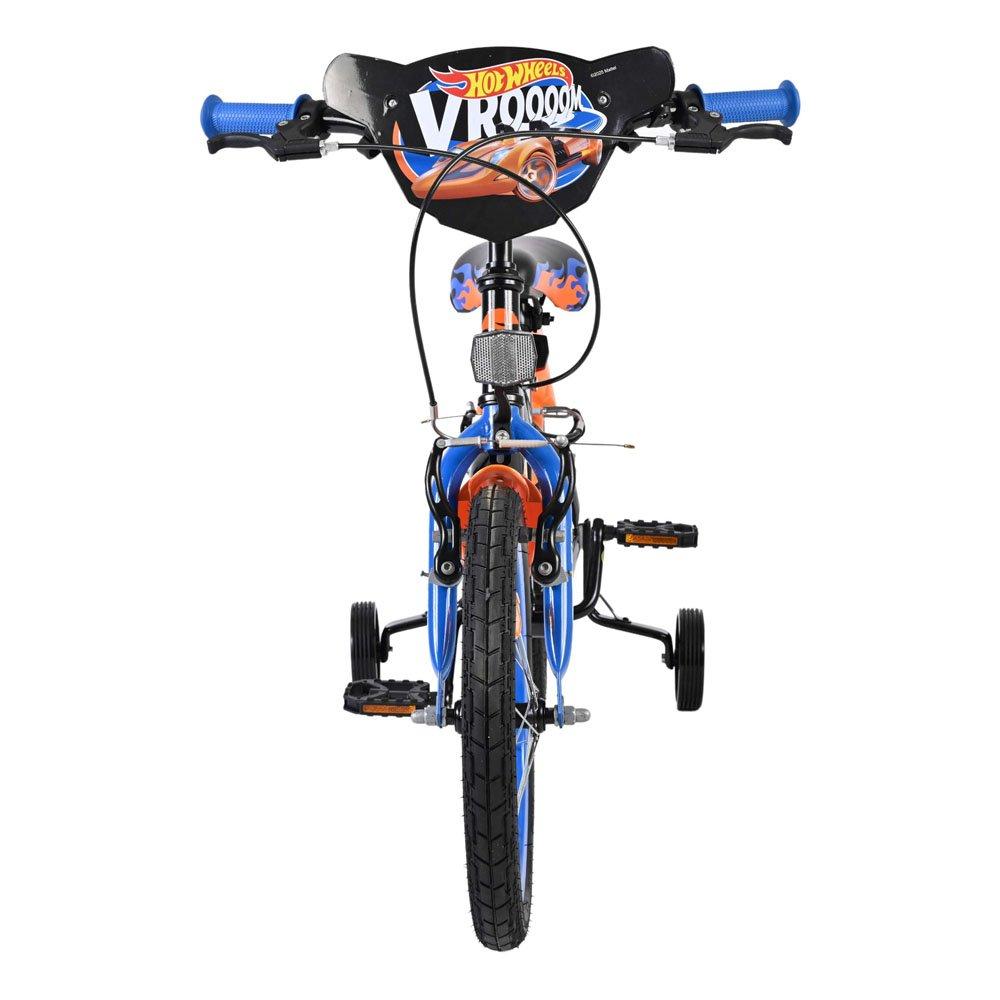 Black - Hot Wheels - 16 Boys Childrens Bike - 3