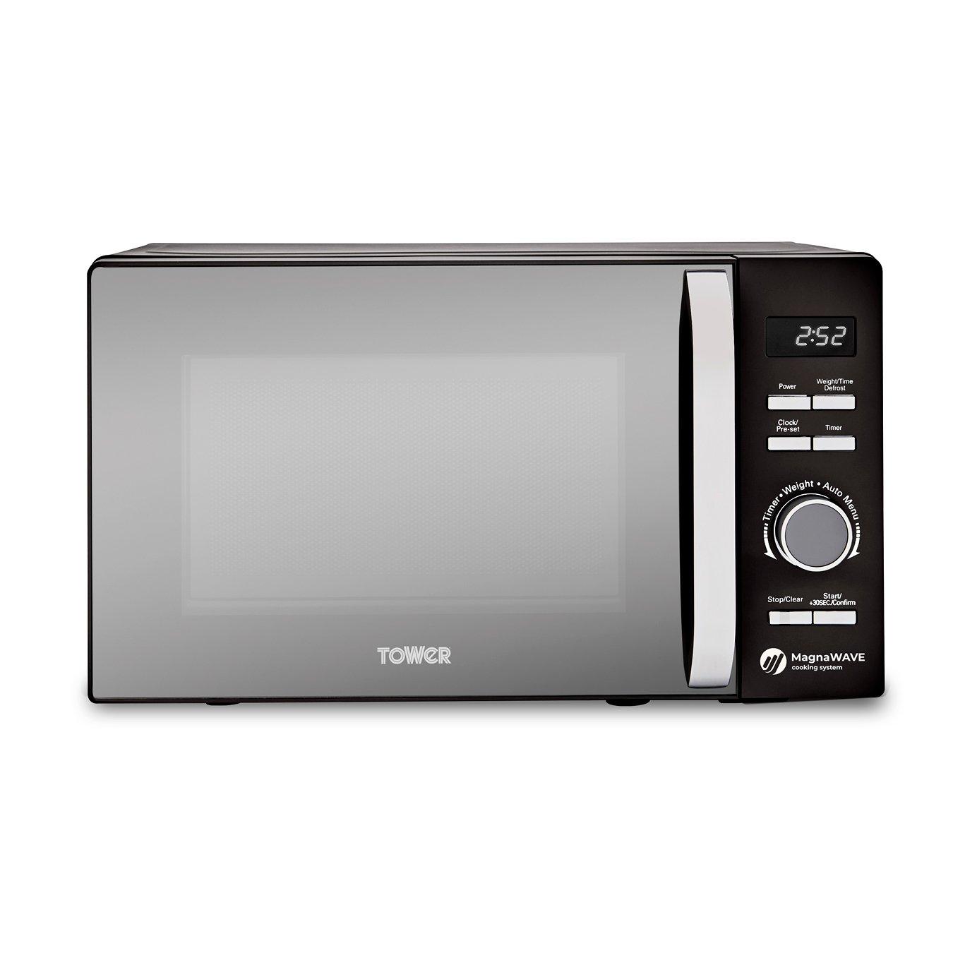Tower Unisex Black Microwave Digital Renaissance Range 800W - 20L T24039blk In - Image 7