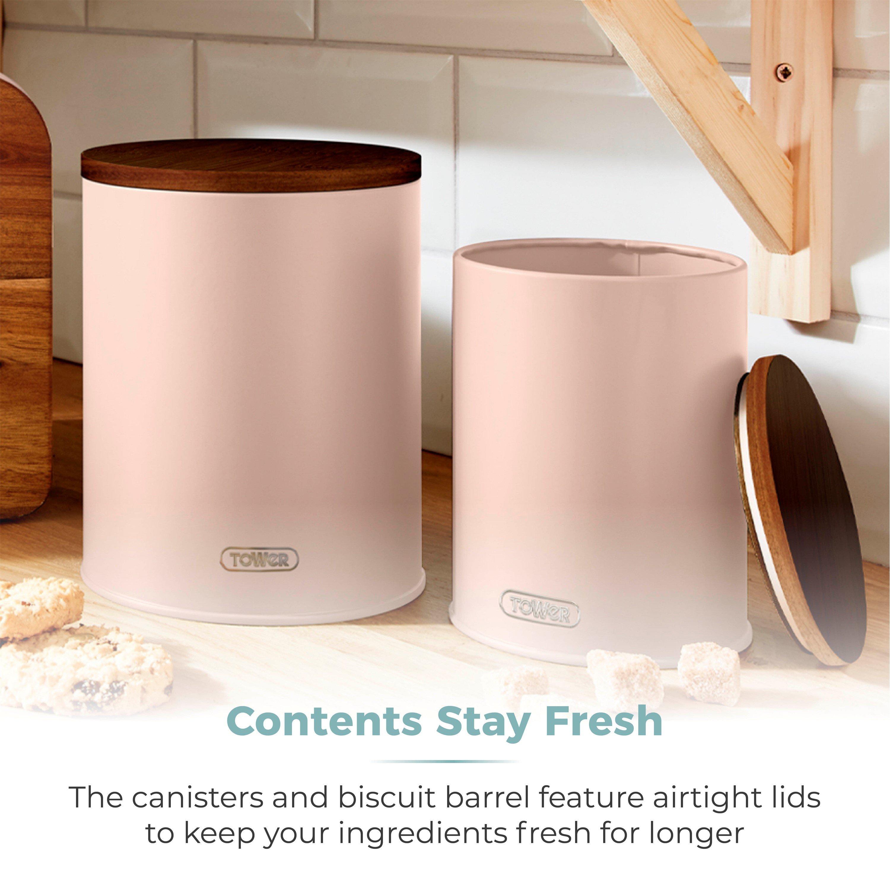 Clay - Tower - Scandi 5 Piece Storage Set Clay - 5