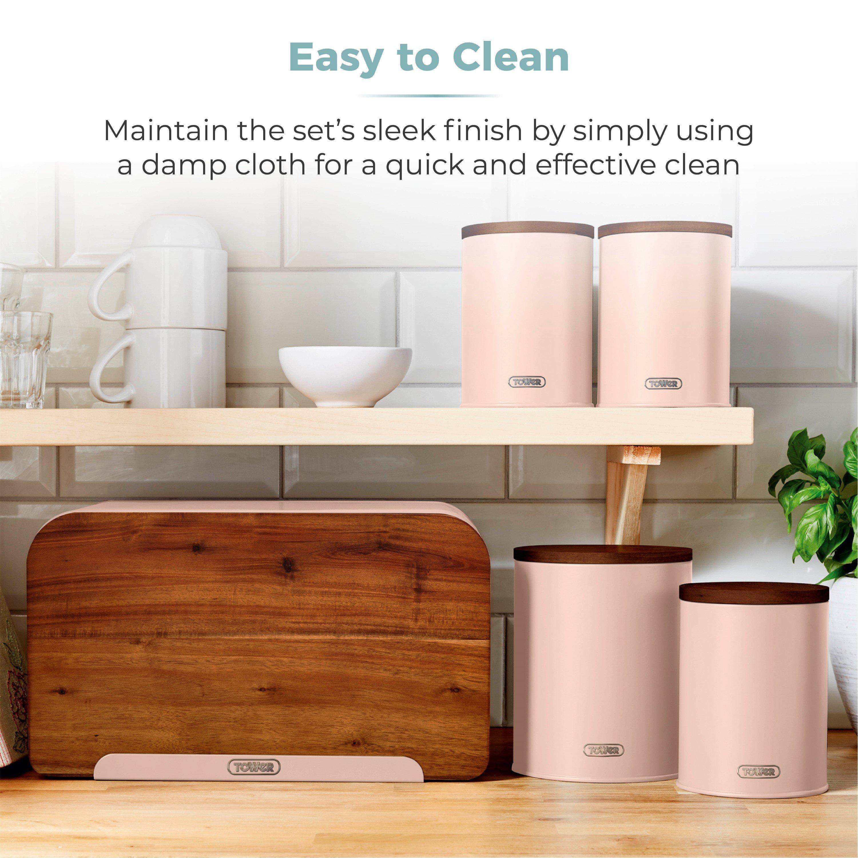 Clay - Tower - Scandi 5 Piece Storage Set Clay - 7