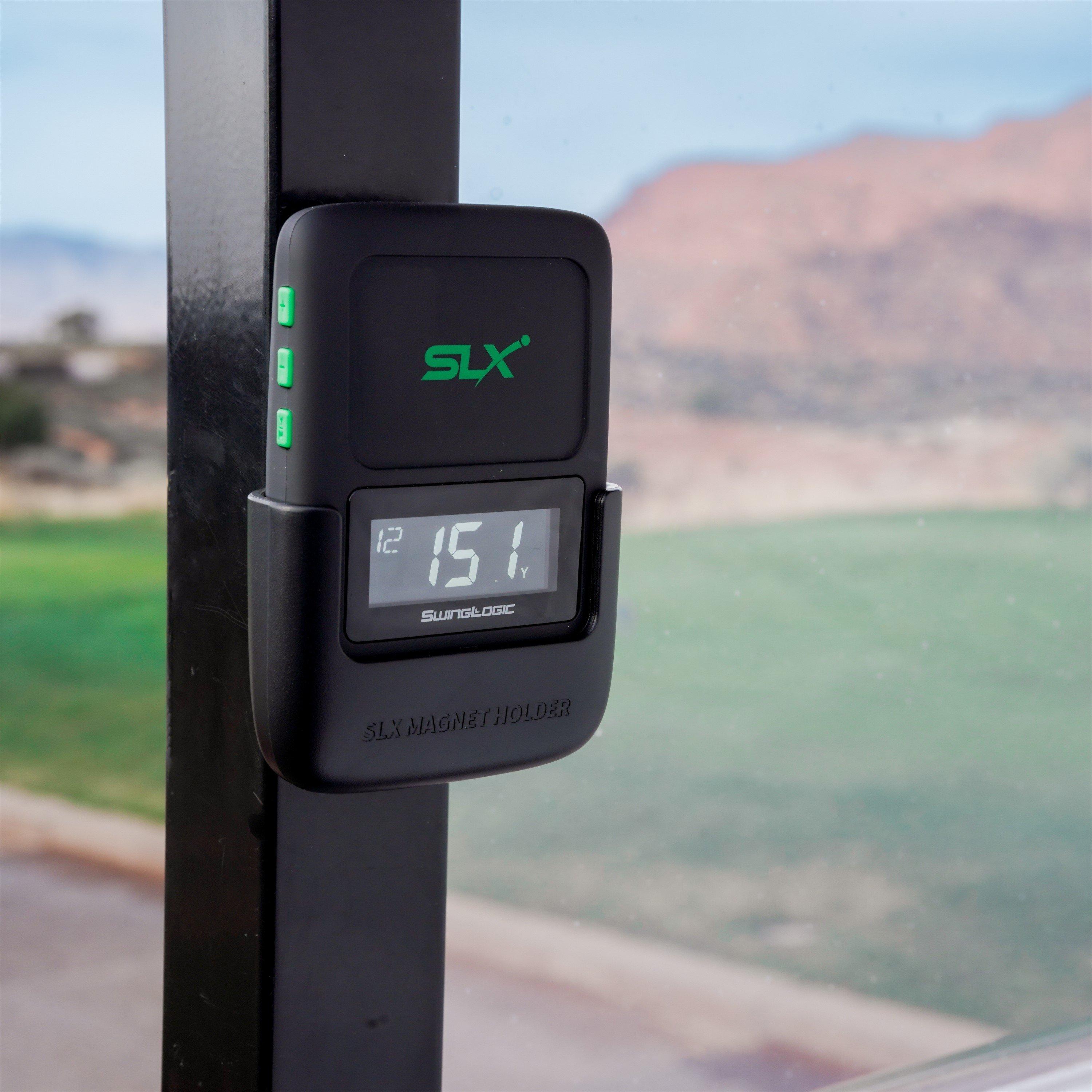 Black - SwingLogic - SLX Hybrid Mini Launch Monitor - 8