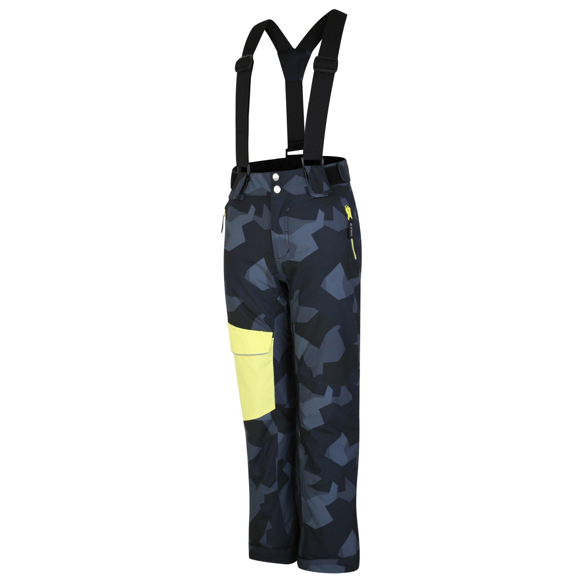 BlackGeoCamo - Dare 2b - Kids' PowPant Ski Trouser - 2