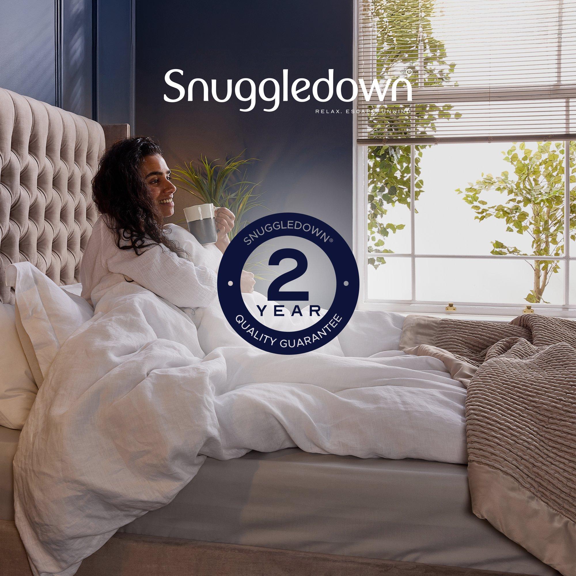 White - Snuggledown - Scandi Rebound Firm Pillow - 11