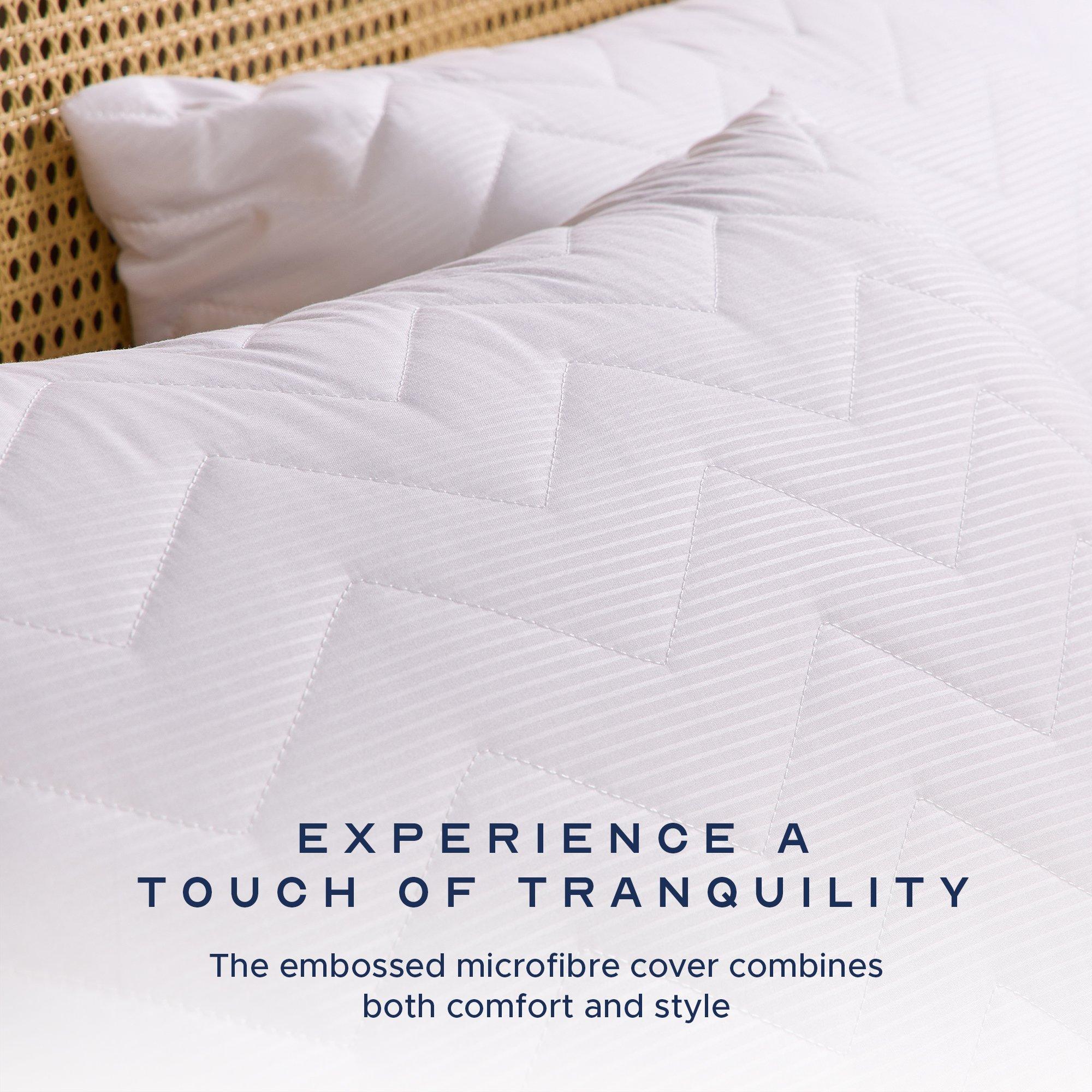 White - Snuggledown - Scandi Rebound Firm Pillow - 5