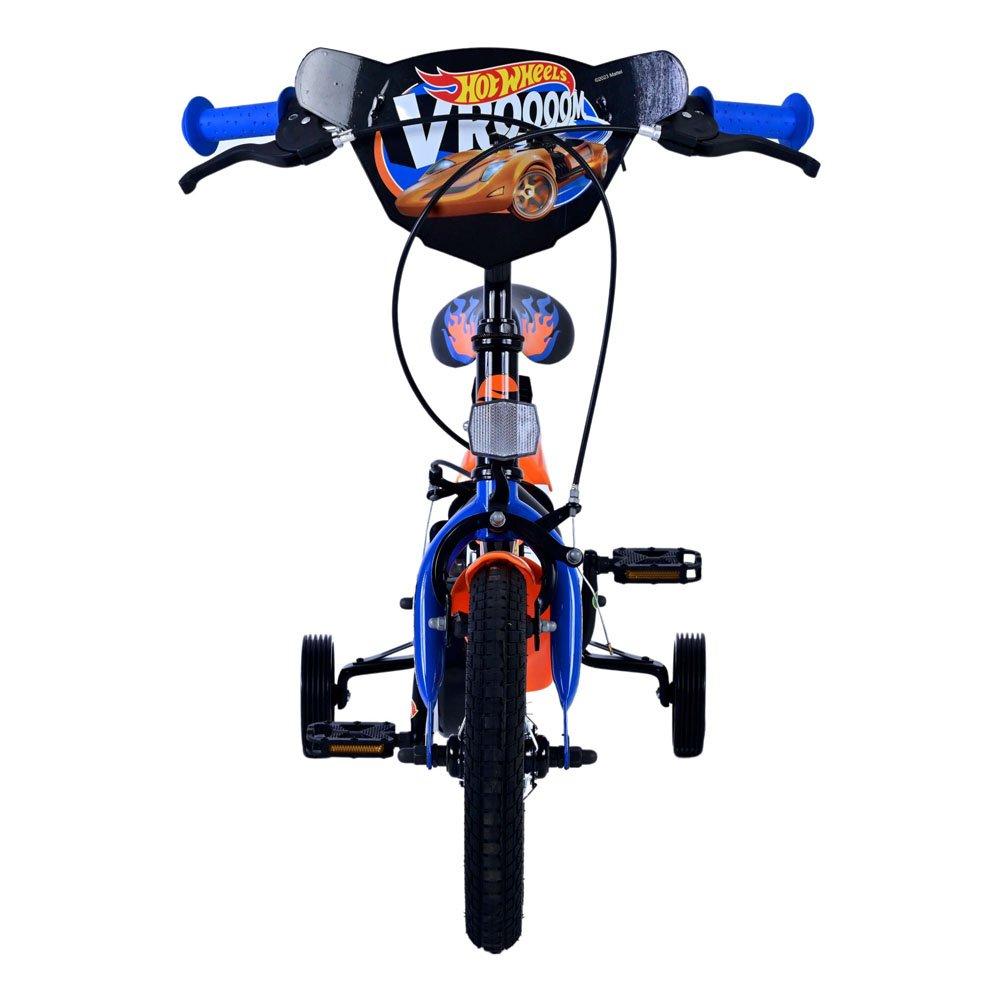 Black - Hot Wheels - 12 Boys Childrens Bike - 3