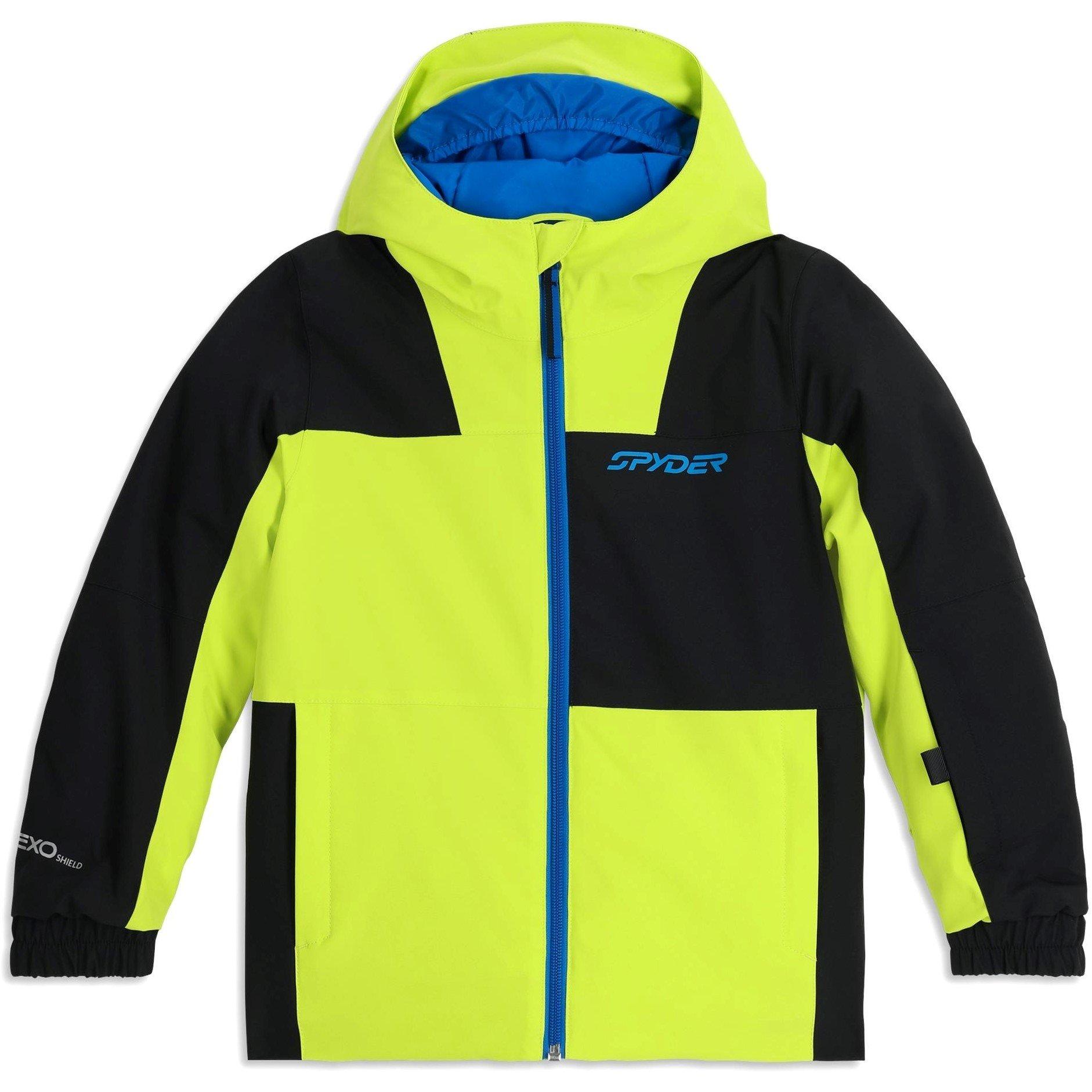 Spyder Kids' Slash Ski Jacket - Lime