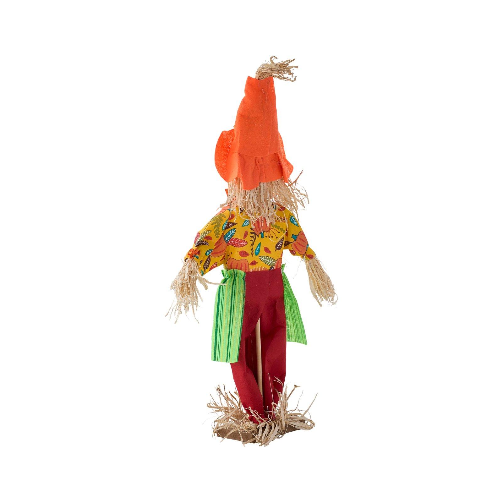 Multi - LIFE IDEAS - 2FT Set of 2 Halloween Scarecrow Decorations - 5