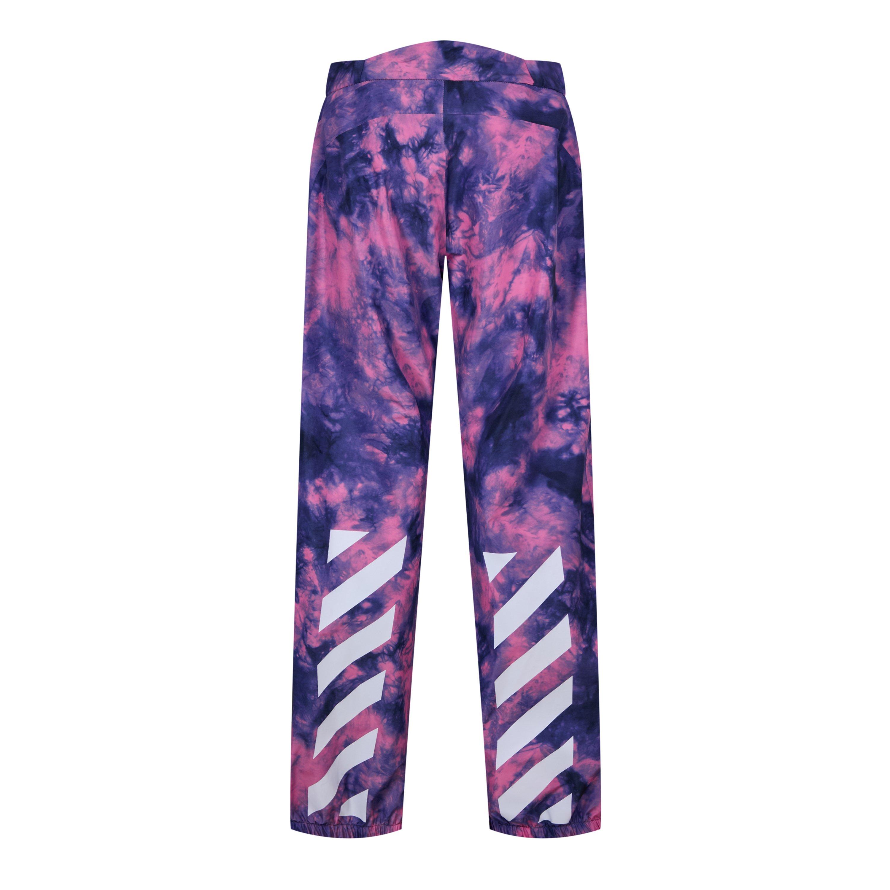 Fucsia/Bianco - Off White - Men's Ski Pants - 2