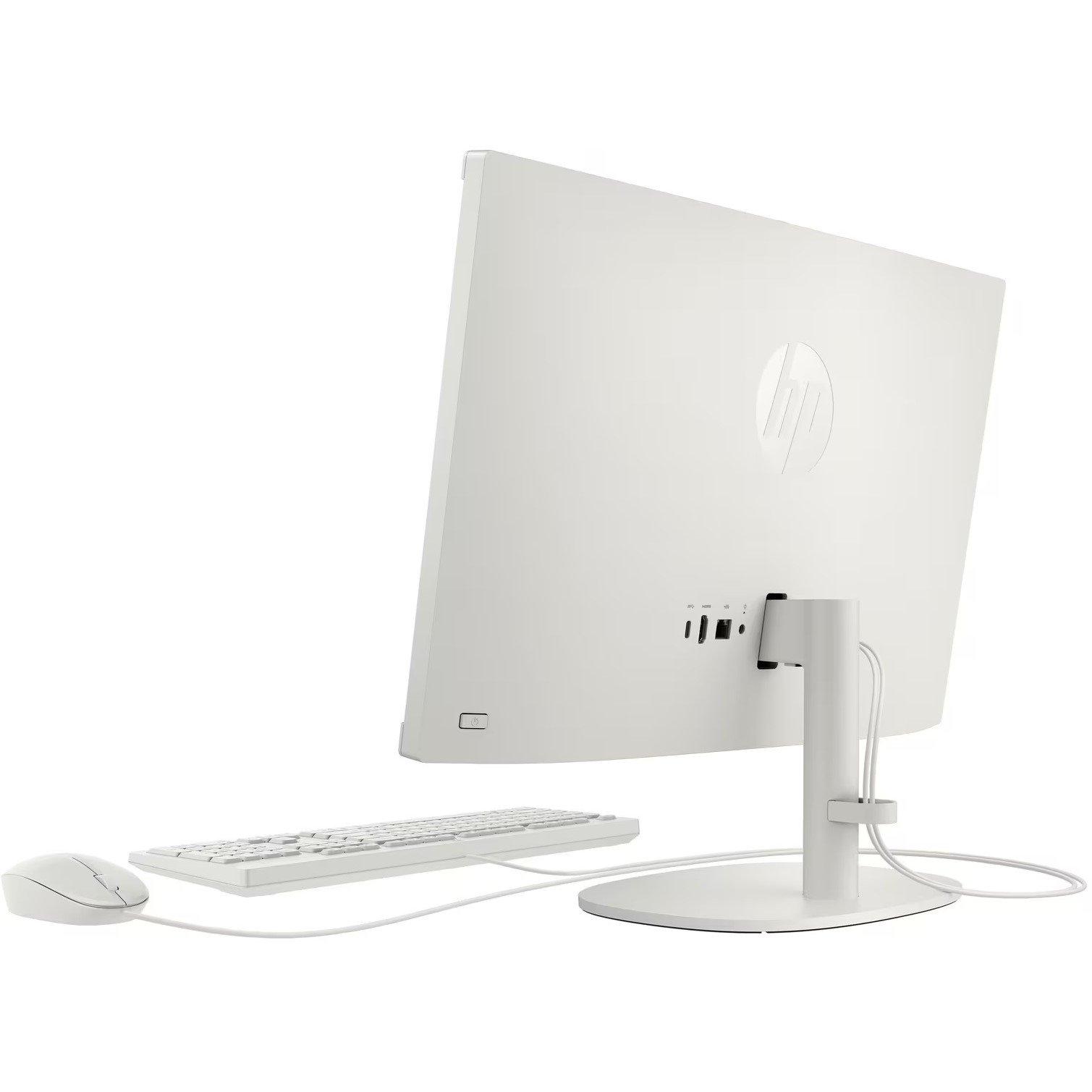 White - HP - HP 22 All In One PC Intel 8GB 256GB Win 11 - 4