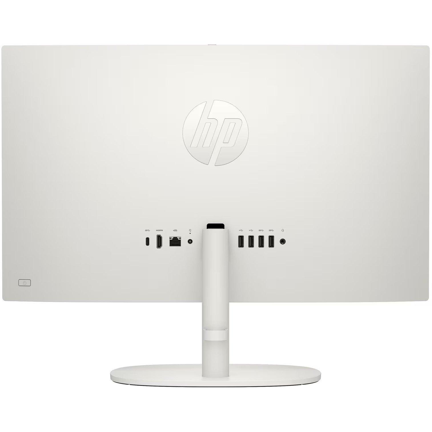 White - HP - HP 22 All In One PC Intel 8GB 256GB Win 11 - 5