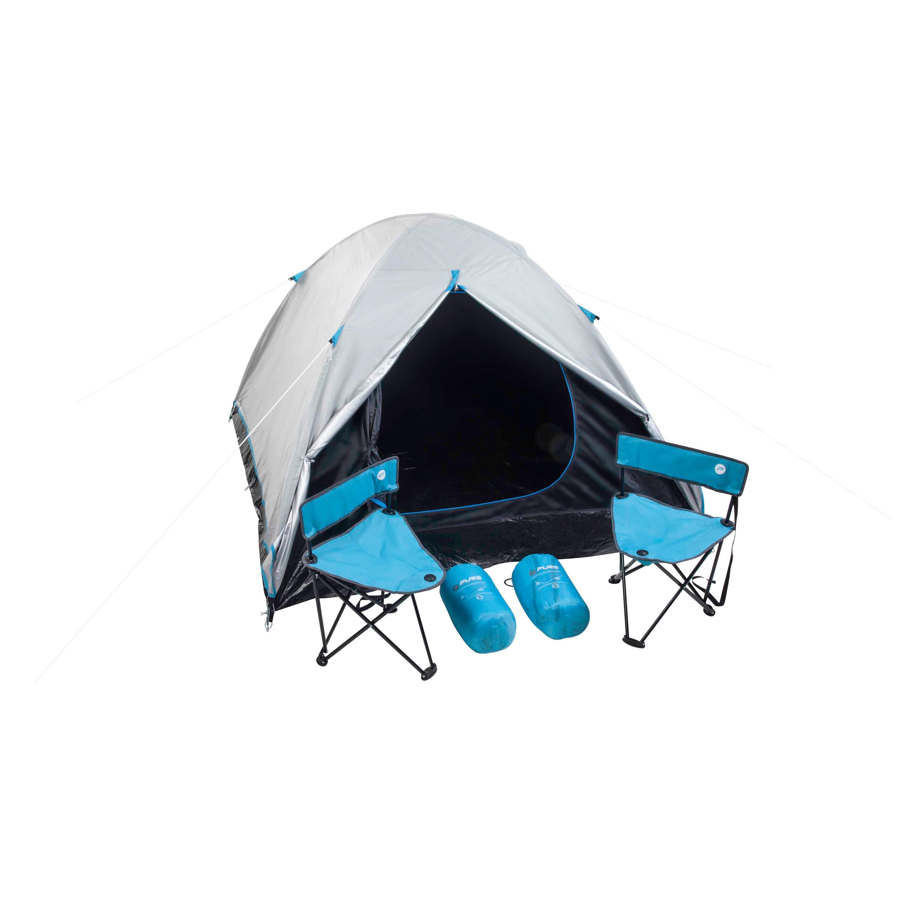 Blue - Pure4Fun - Pure4Fun Camping Set - 4
