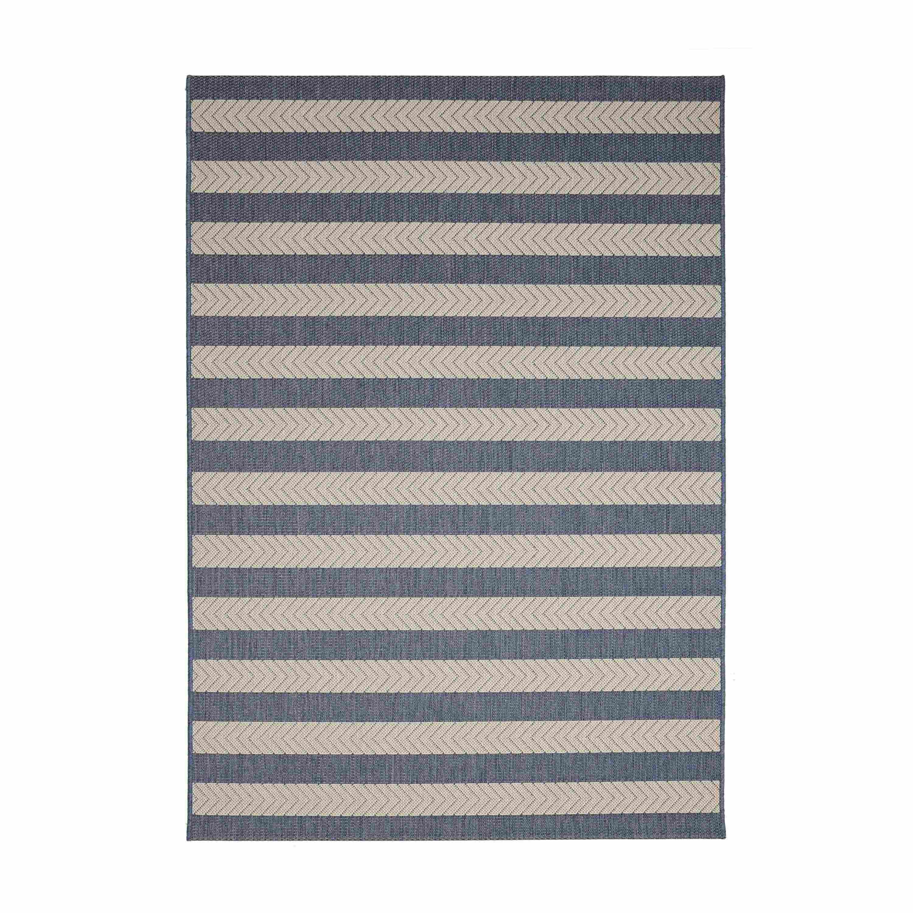 Denim - Homemaker - Eden Stripe Rug Denim - 2