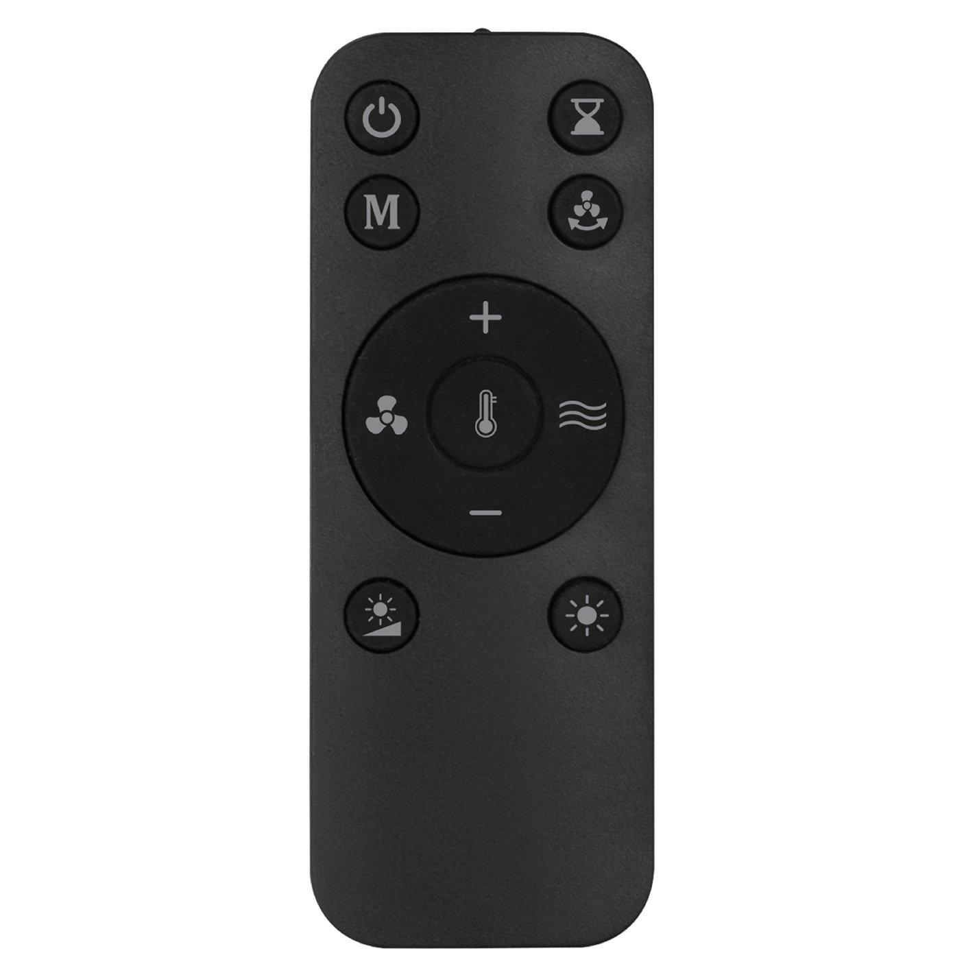 Black - Russell Hobbs - RHBHC2030B Bladeless Heat and Cool Fan with Remote - 13