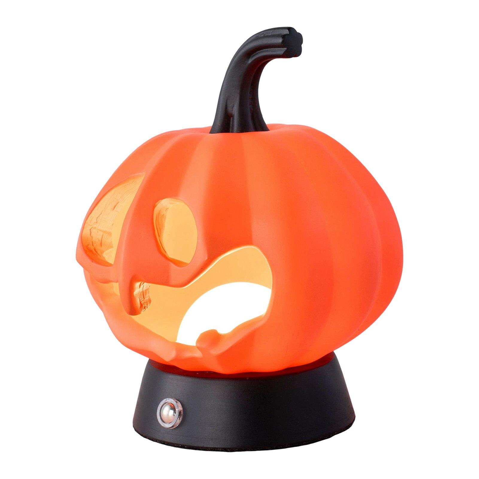 Orange - LIFE IDEAS - Halloween 3D Standing Pumpkin Lamp - 3