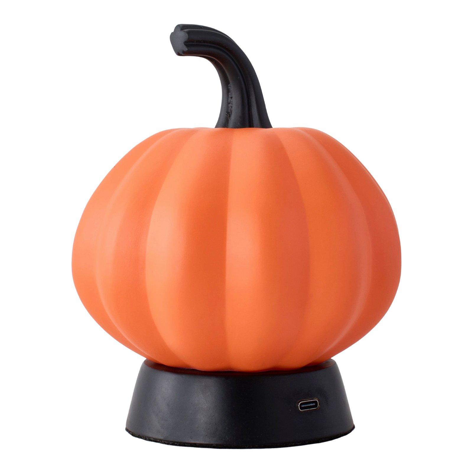 Orange - LIFE IDEAS - Halloween 3D Standing Pumpkin Lamp - 4