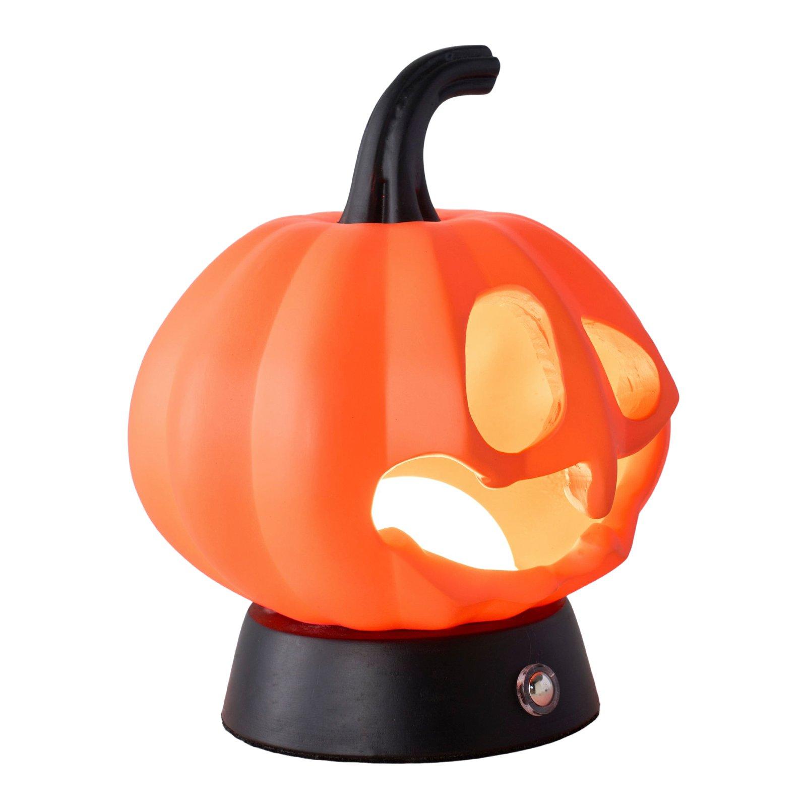 Orange - LIFE IDEAS - Halloween 3D Standing Pumpkin Lamp - 5