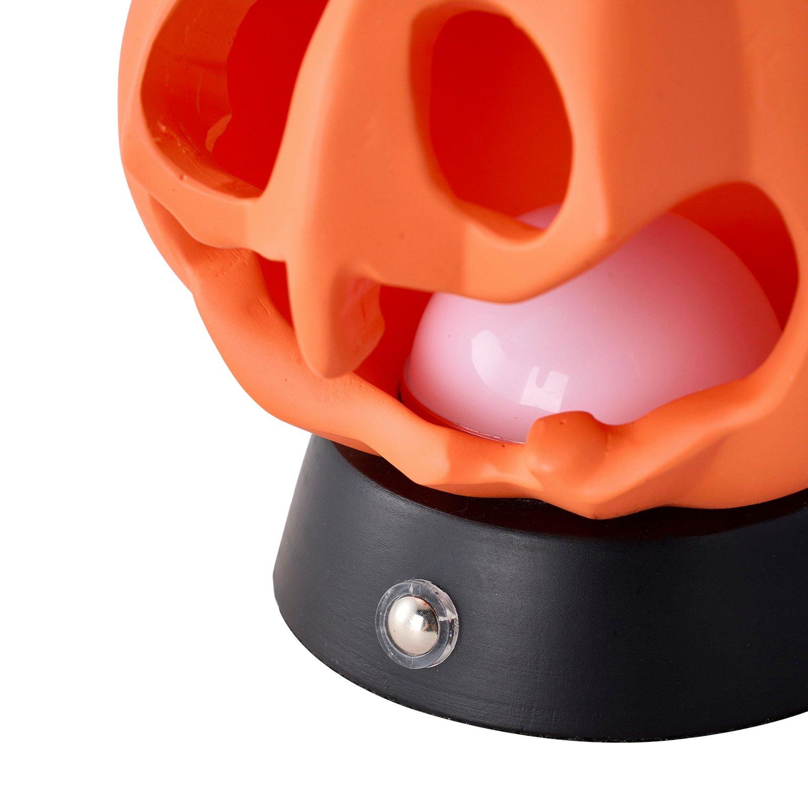 Orange - LIFE IDEAS - Halloween 3D Standing Pumpkin Lamp - 6