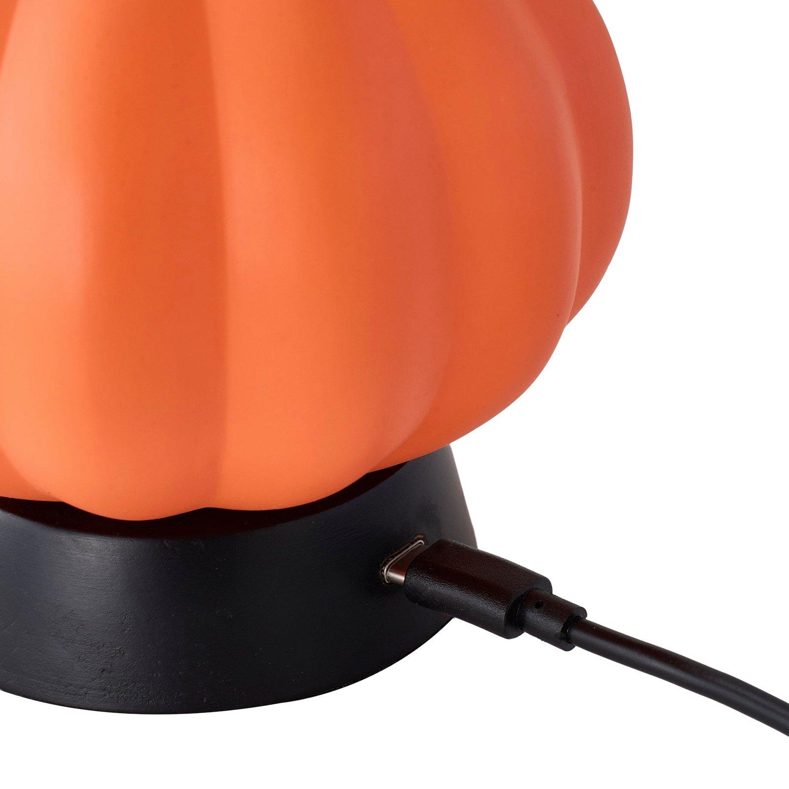 Orange - LIFE IDEAS - Halloween 3D Standing Pumpkin Lamp - 10