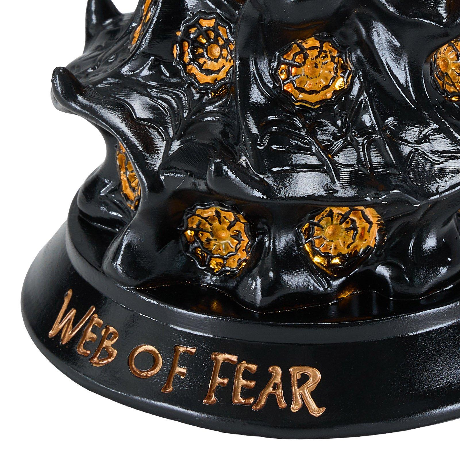 Black/Orange - LIFE IDEAS - Halloween Witch Hat & Pumpkin Night Light - 5