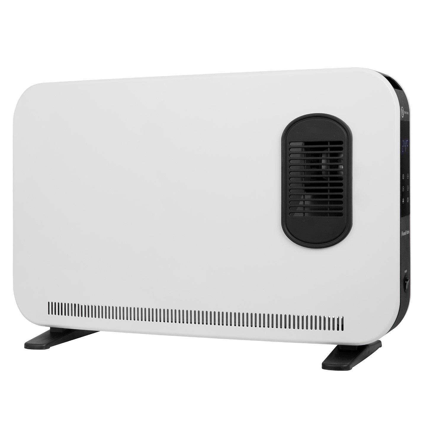 White - Russell Hobbs - RHCVHTF2004 2kW Digital Panel Convection Heater - 12