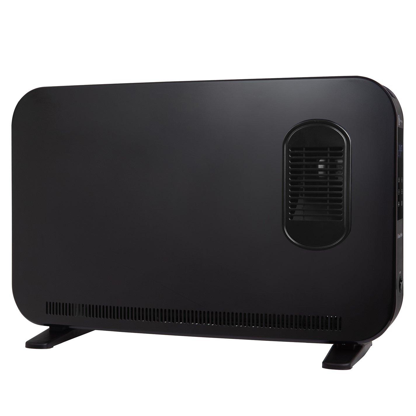 Black - Russell Hobbs - RHCVHTF2004B 2kW Digital Panel Convection Heater - 12