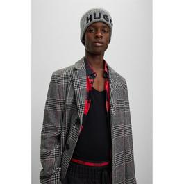 Hugo Embroidered Logo Winter Beanie