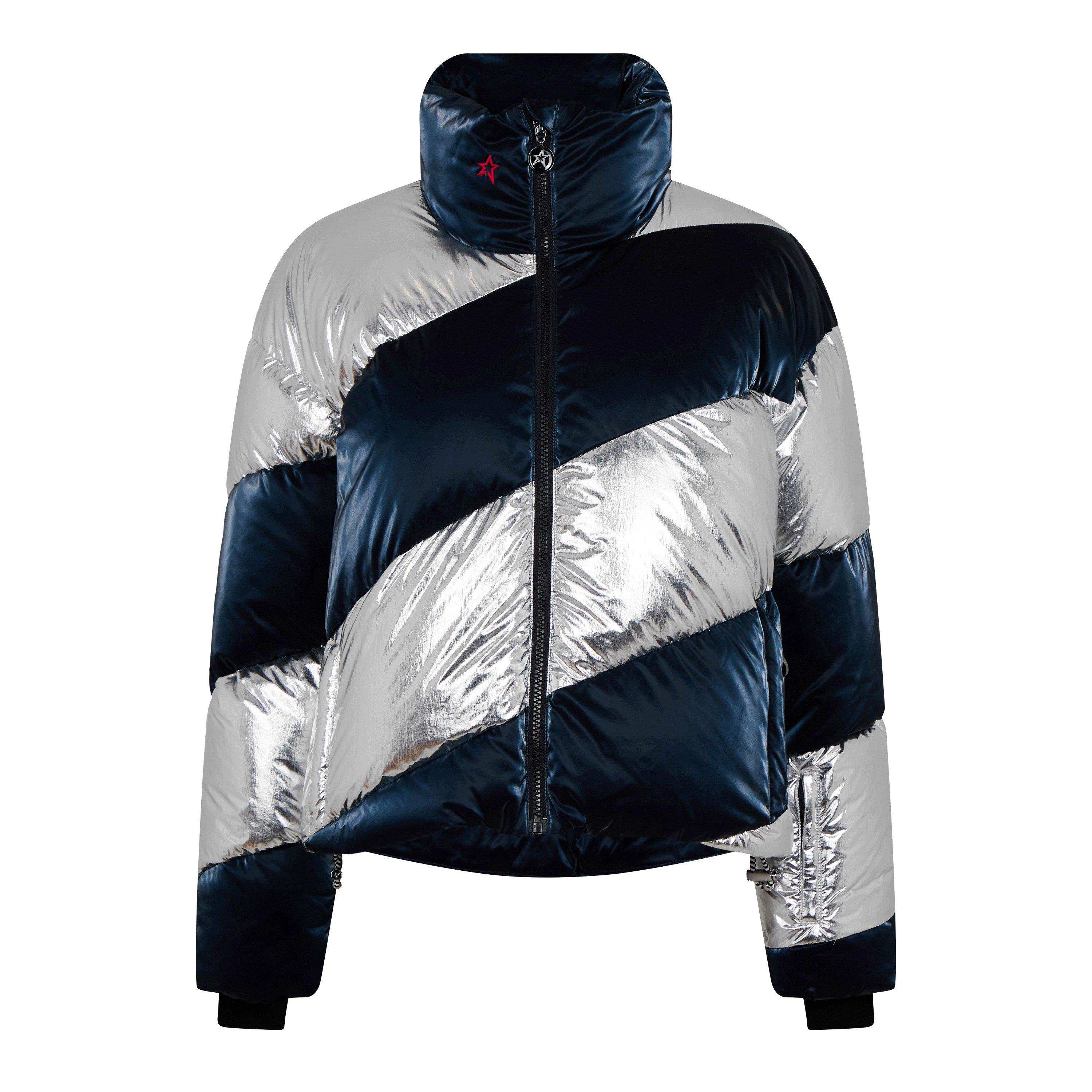 Liquid Blue - Perfect Moment - Women's Super Mojo 700 Fill Power Down Long Sleeve Stand Collar Ski Jacket - 5