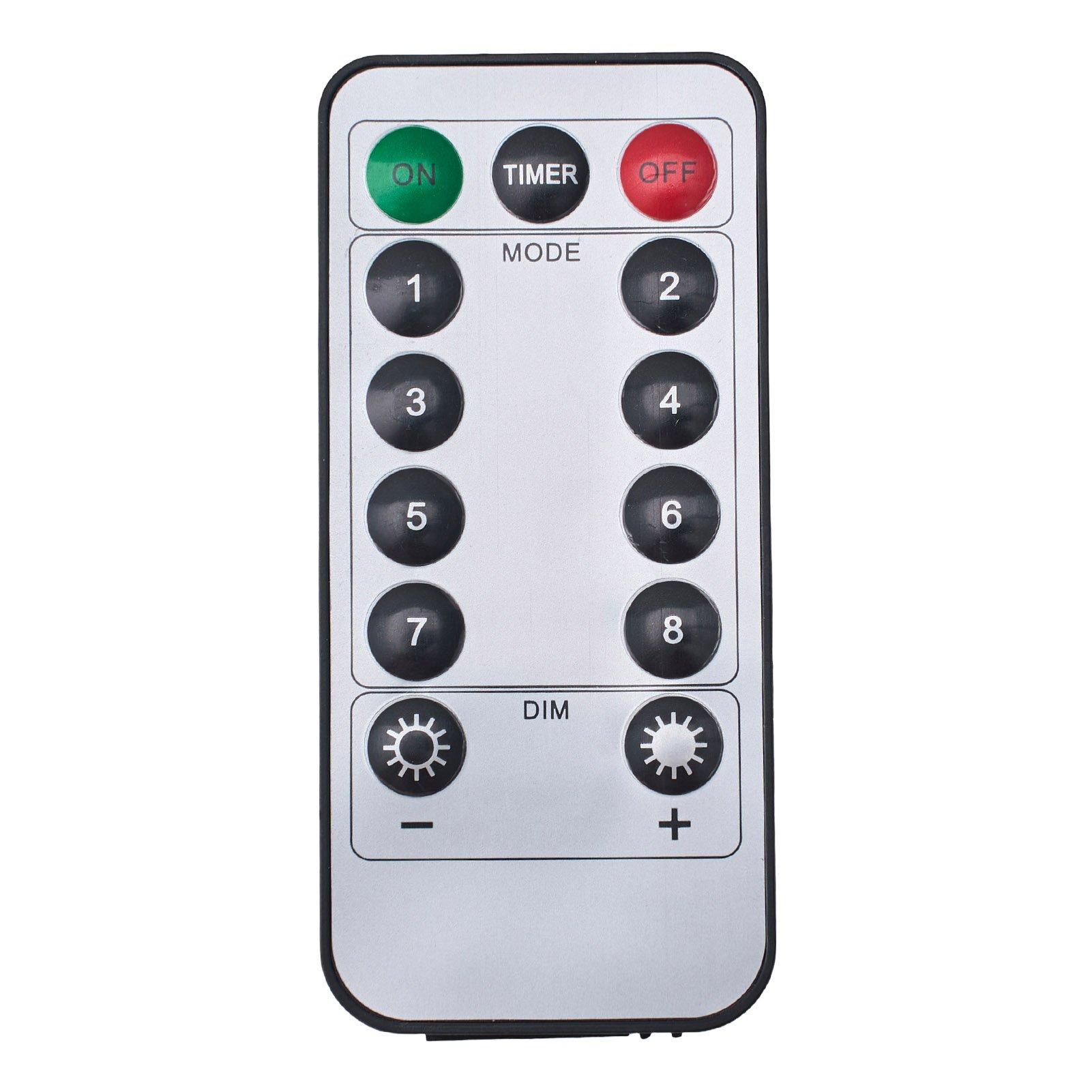 White - LIFE IDEAS - 3D Optical Illusion Lamp With Remote Control - 7