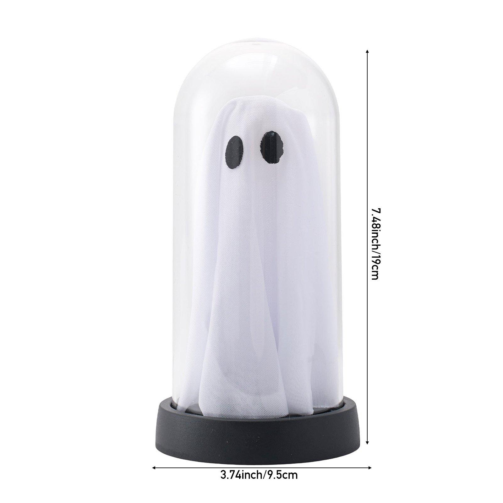 White - LIFE IDEAS - Halloween Ghost Night Light - 2