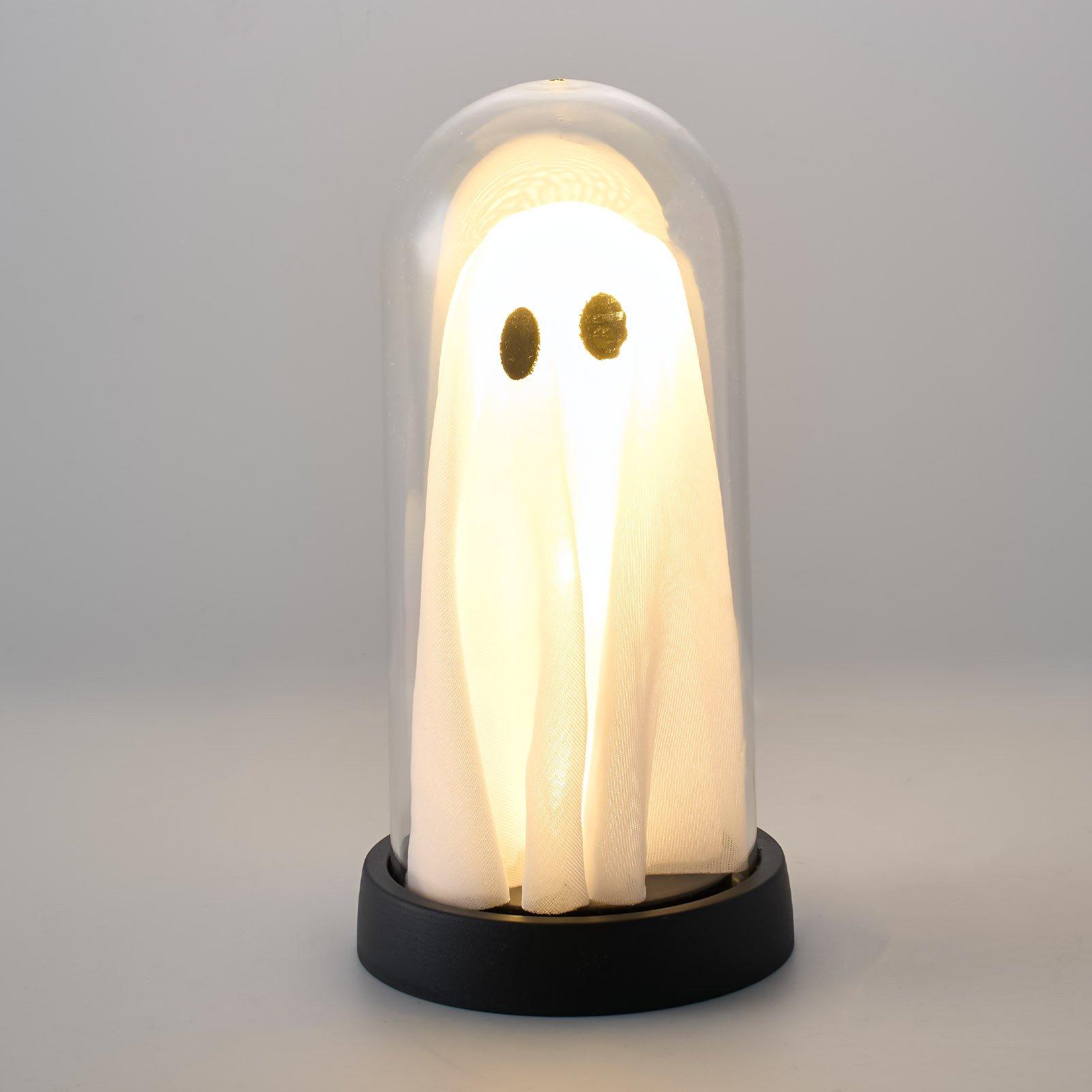 White - LIFE IDEAS - Halloween Ghost Night Light - 8