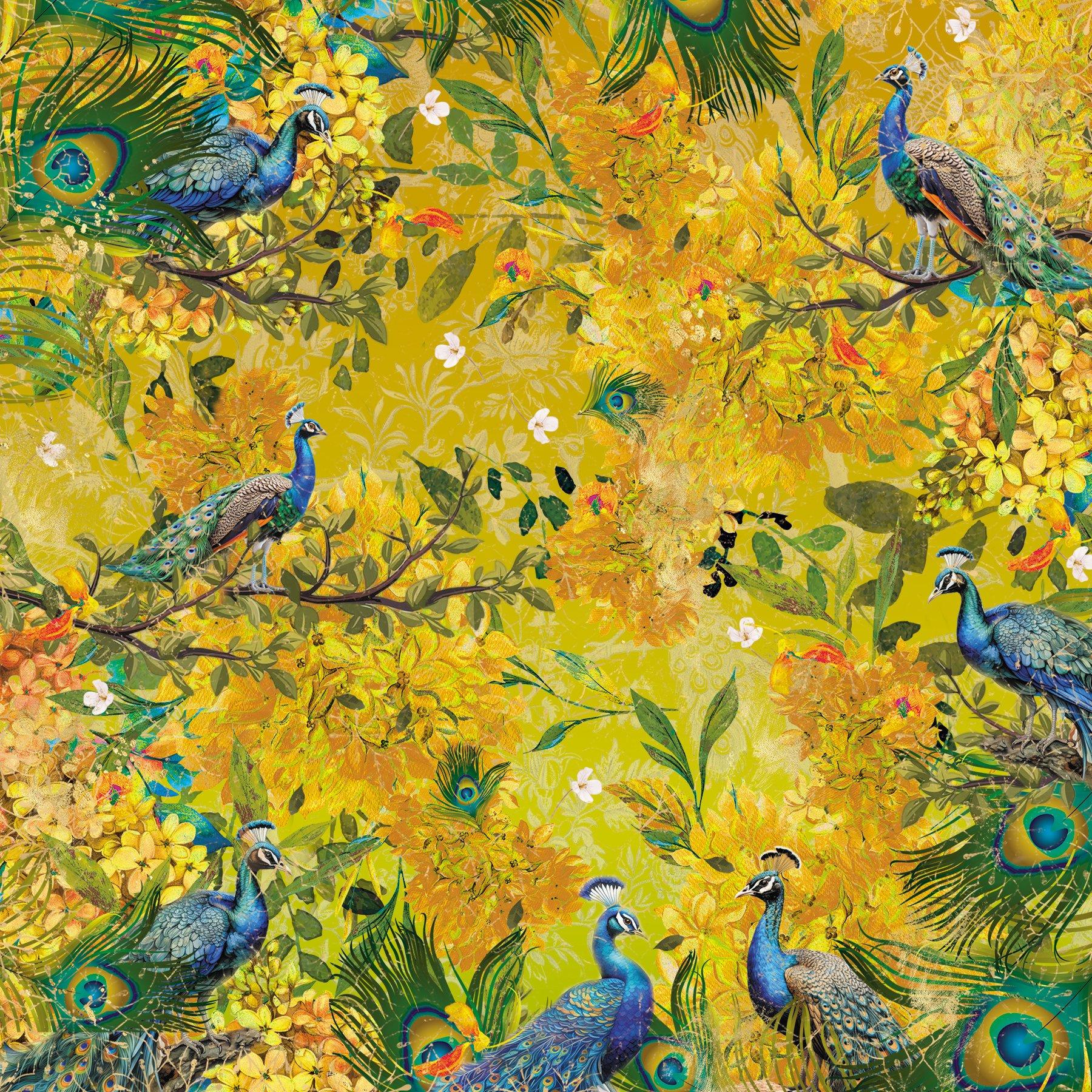 Multi - Crafters Companion - Graceful Plumes Paper Pad - 6